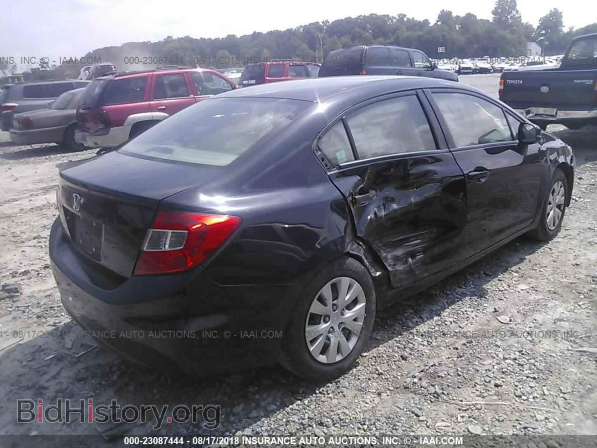 2012 HONDA CIVIC - VIN: 19XFB2F58CE354444 - Фото 4
