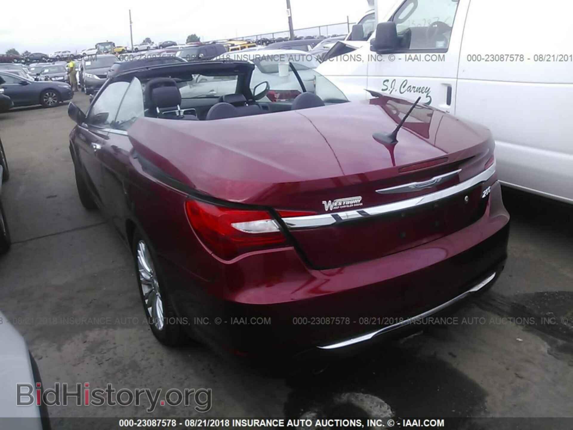 2012 Chrysler 200 - VIN: 1C3BCBFG4CN195922 - Photo 3