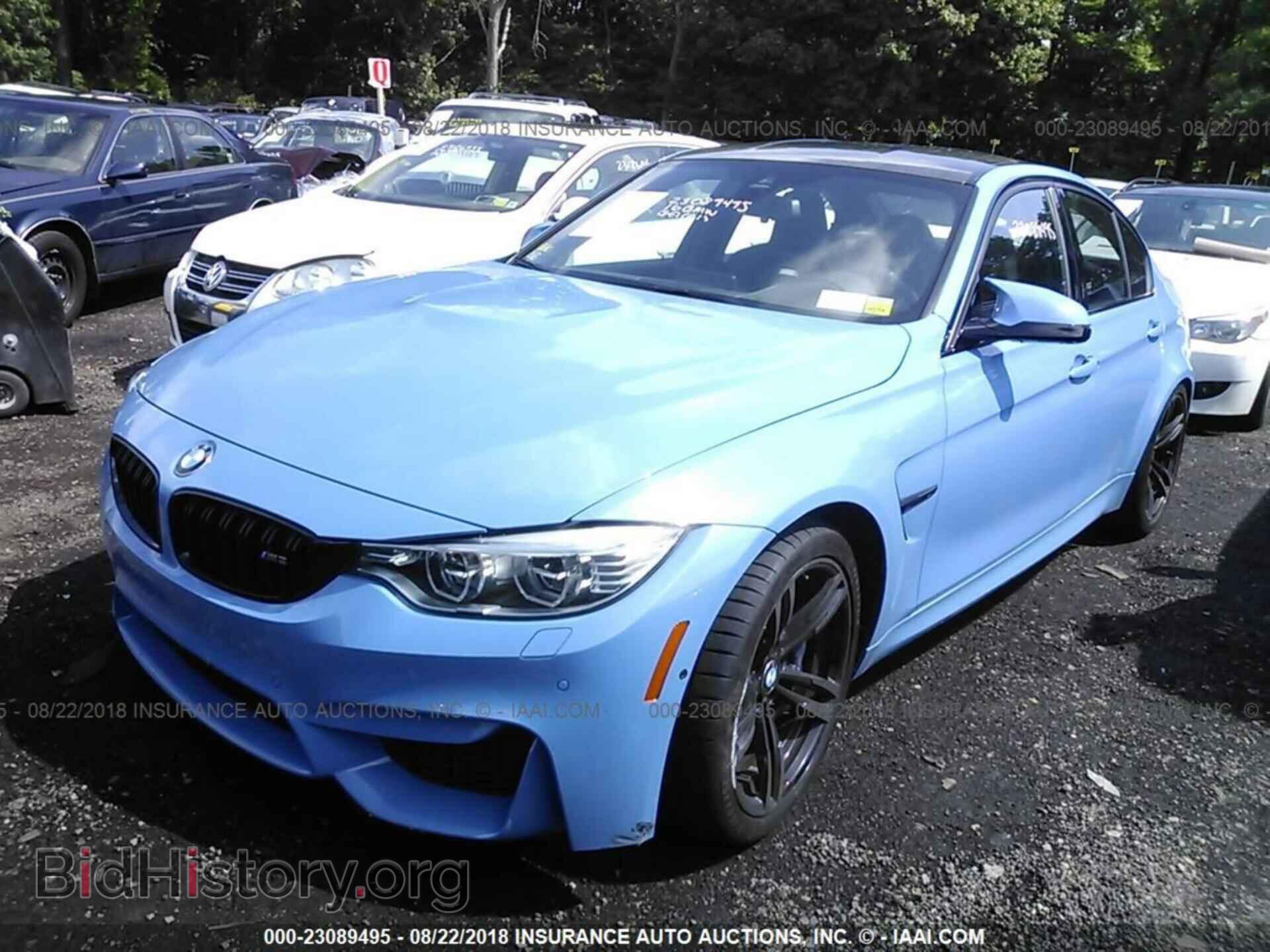 2016 Bmw M3 - VIN: WBS8M9C51GP966709 - Photo 2