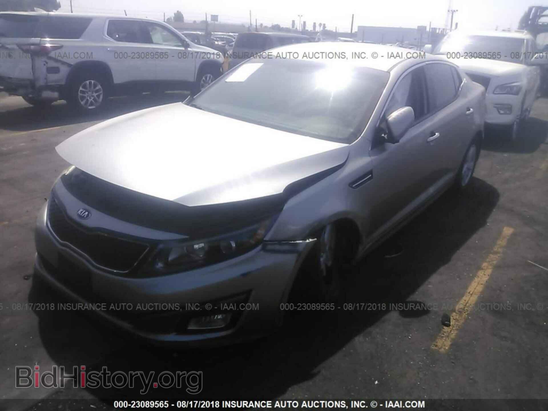 2014 Kia Optima - VIN: 5XXGM4A74EG279626 - Фото 2