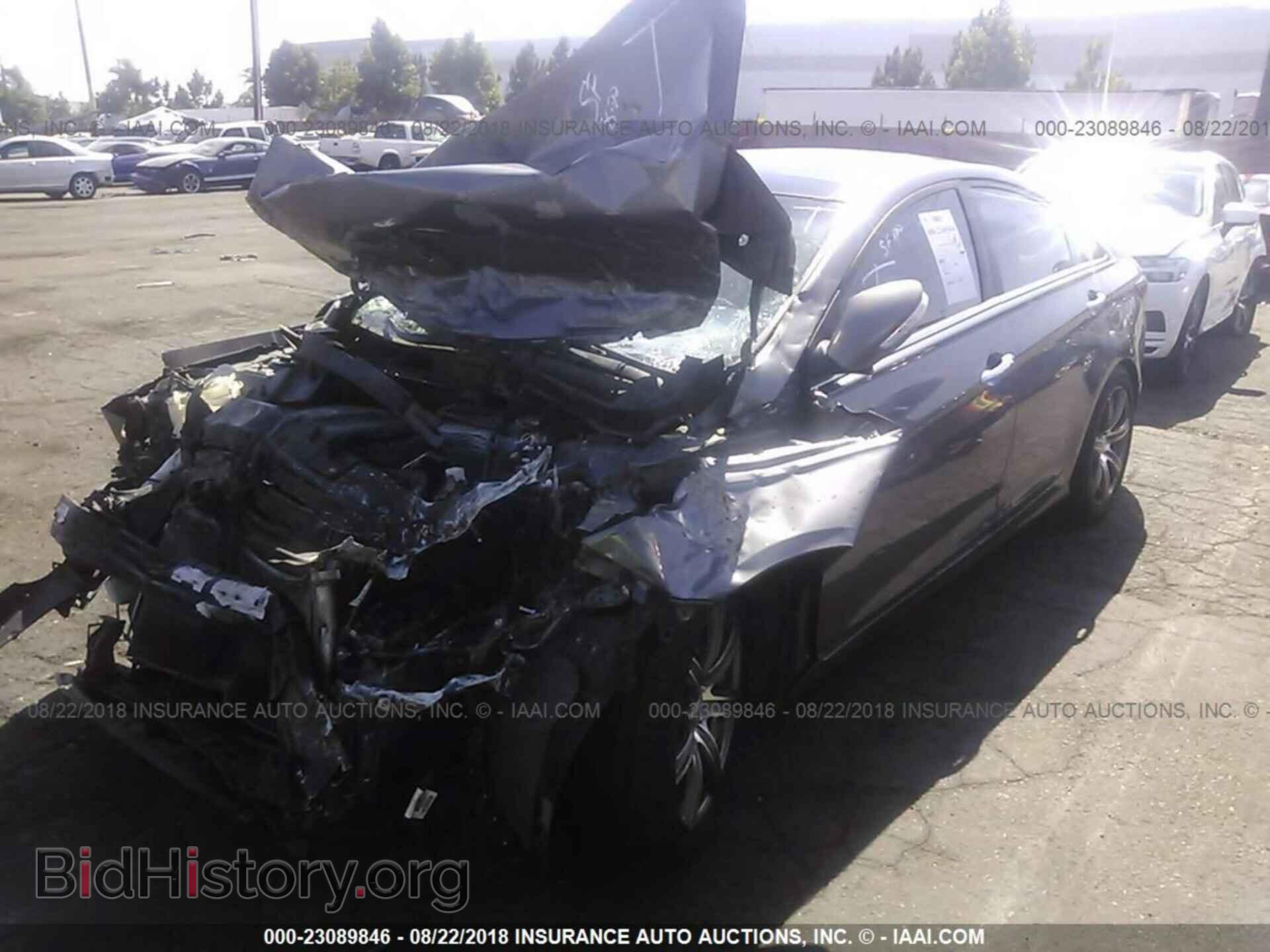 2012 Hyundai Sonata - VIN: 5NPEC4AC3CH493984 - Фото 2
