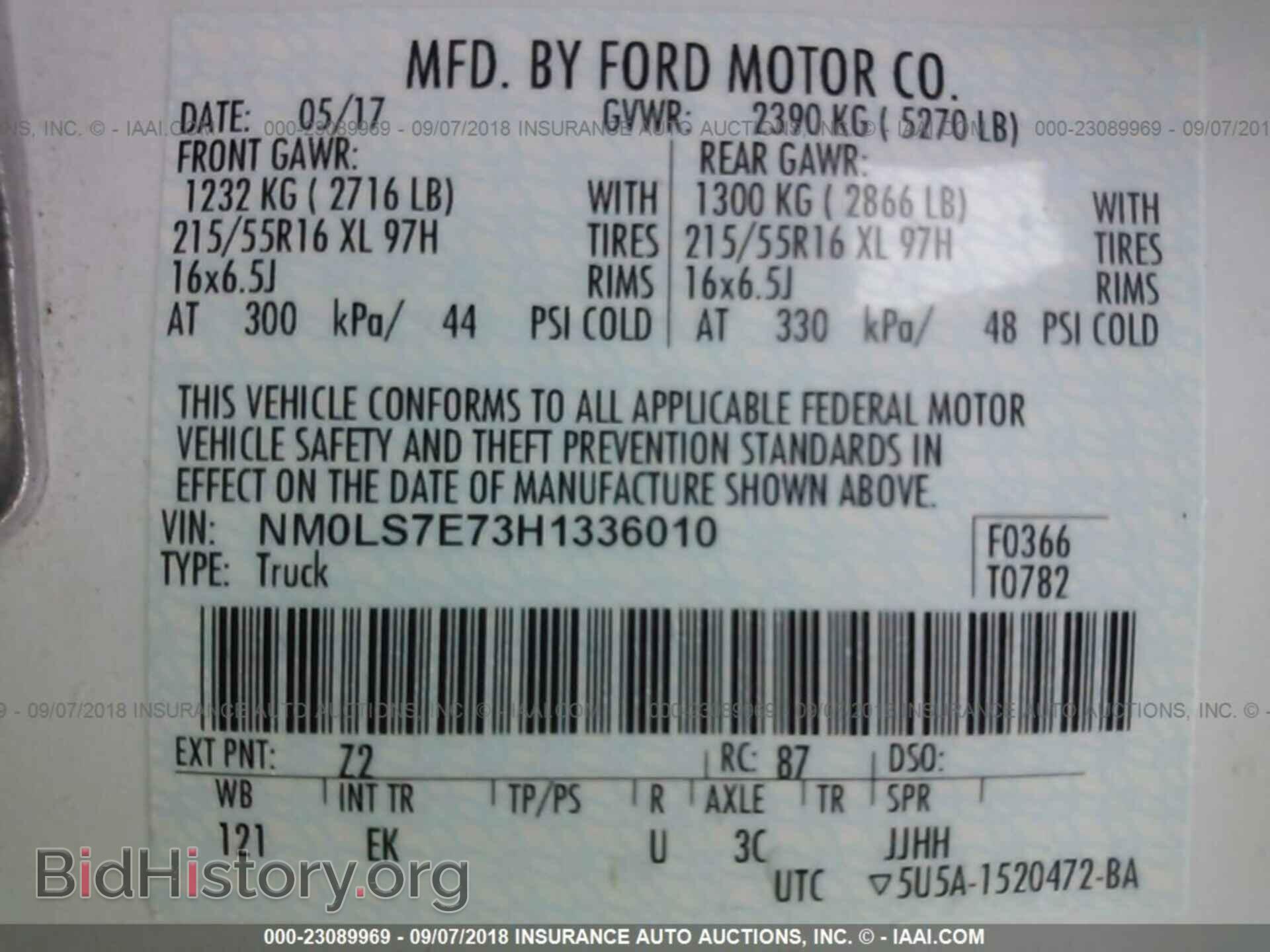 2017 Ford Transit - VIN: NM0LS7E73H1336010 - Photo 9