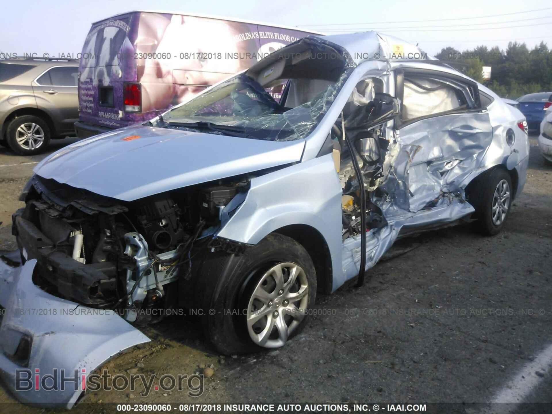 2014 HYUNDAI ACCENT - VIN: KMHCT4AE0EU691161 - Фото 2
