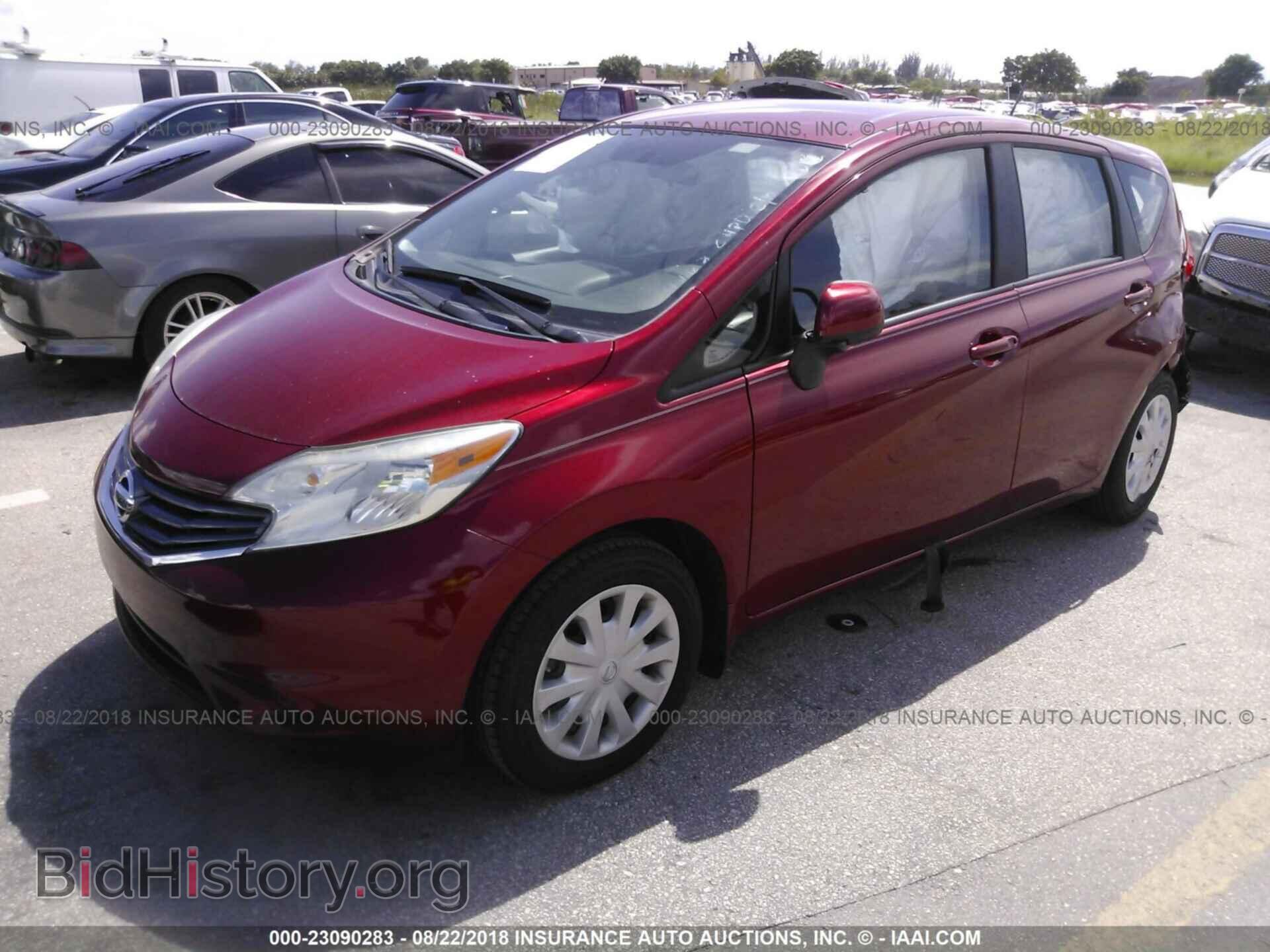 2014 Nissan Versa note - VIN: 3N1CE2CP0EL394468 - Фото 2