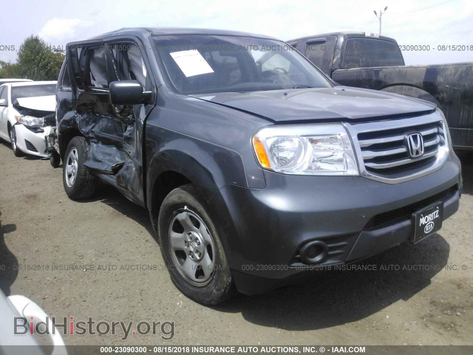 Фотография 5FNYF3H28CB009768 - Honda Pilot 2012