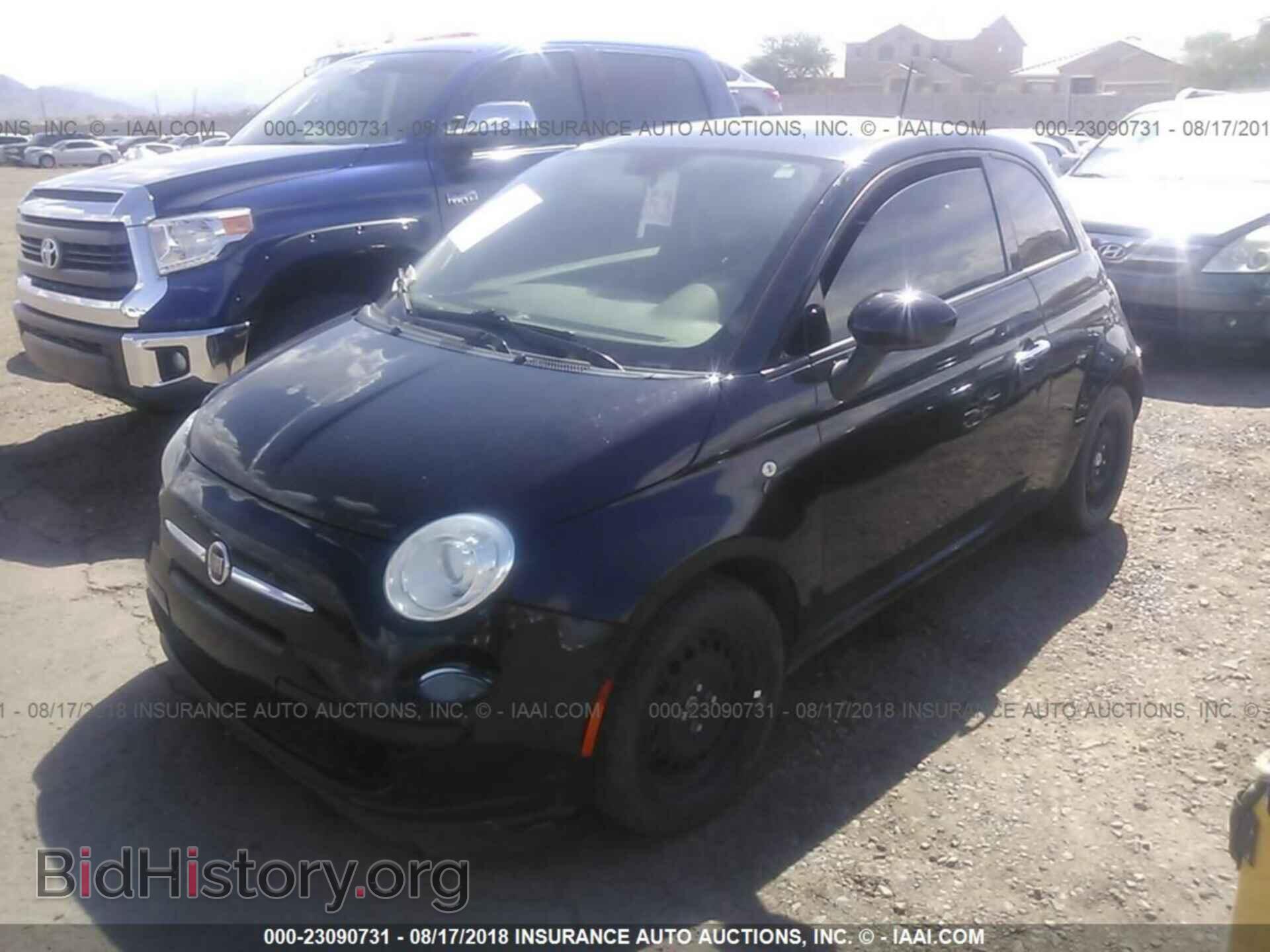 2015 Fiat 500 - VIN: 3C3CFFAR6FT638474 - Photo 2