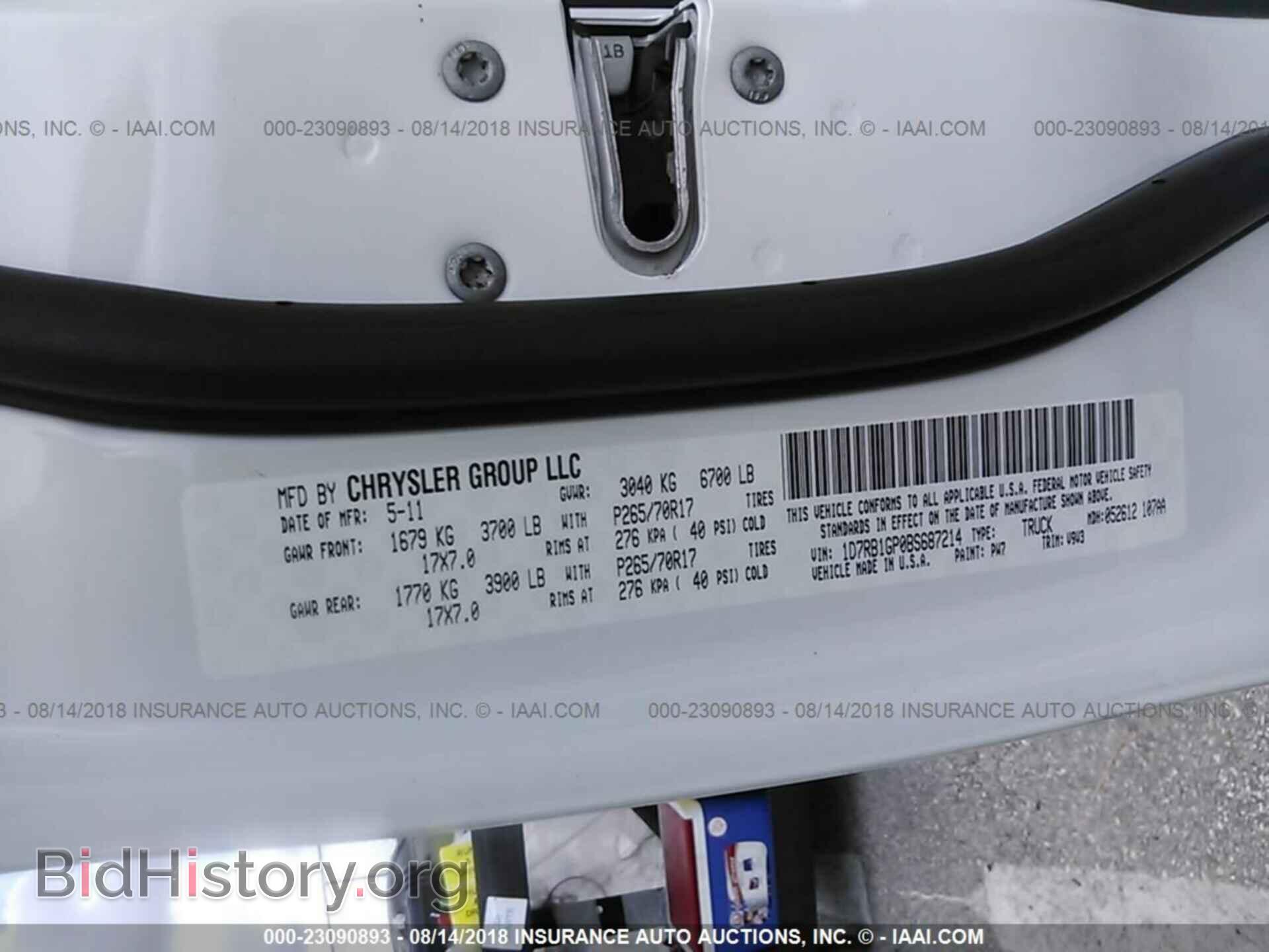 2011 Dodge Ram 1500 - VIN: 1D7RB1GP0BS687214 - Photo 9