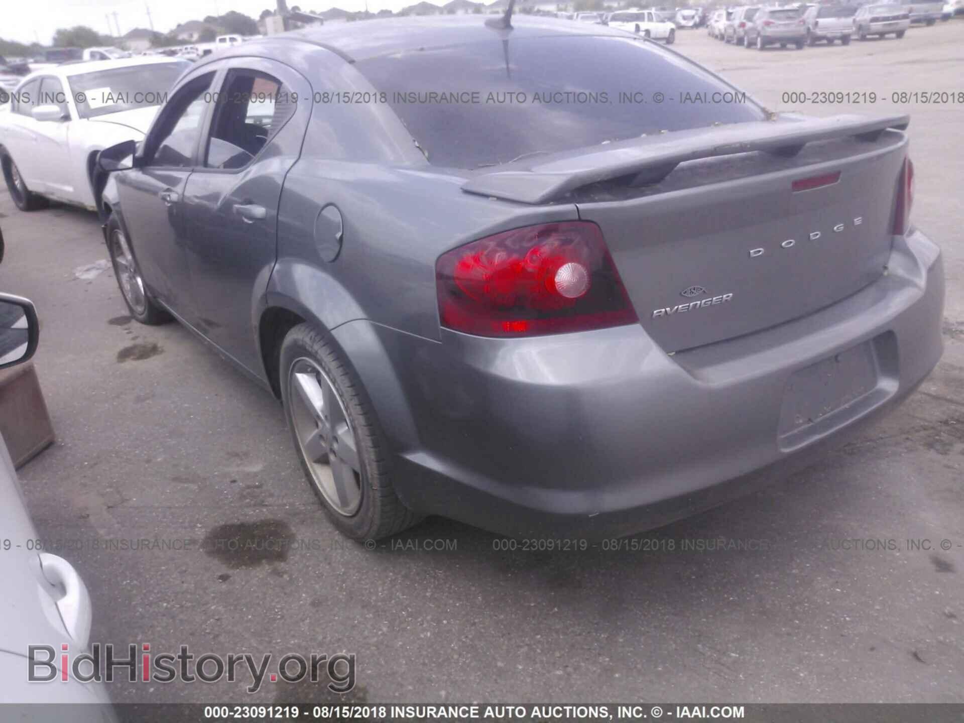 2012 Dodge Avenger - VIN: 1C3CDZAB9CN324372 - Фото 3