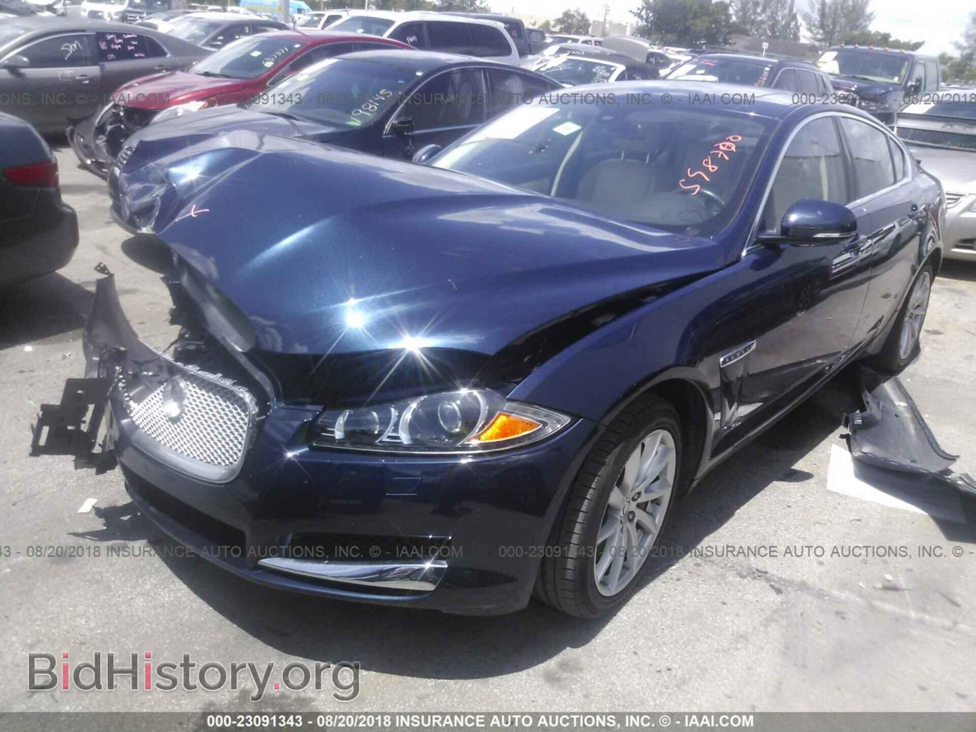 2013 Jaguar Xf - VIN: SAJWA0ES2DPS98700 - Фото 2