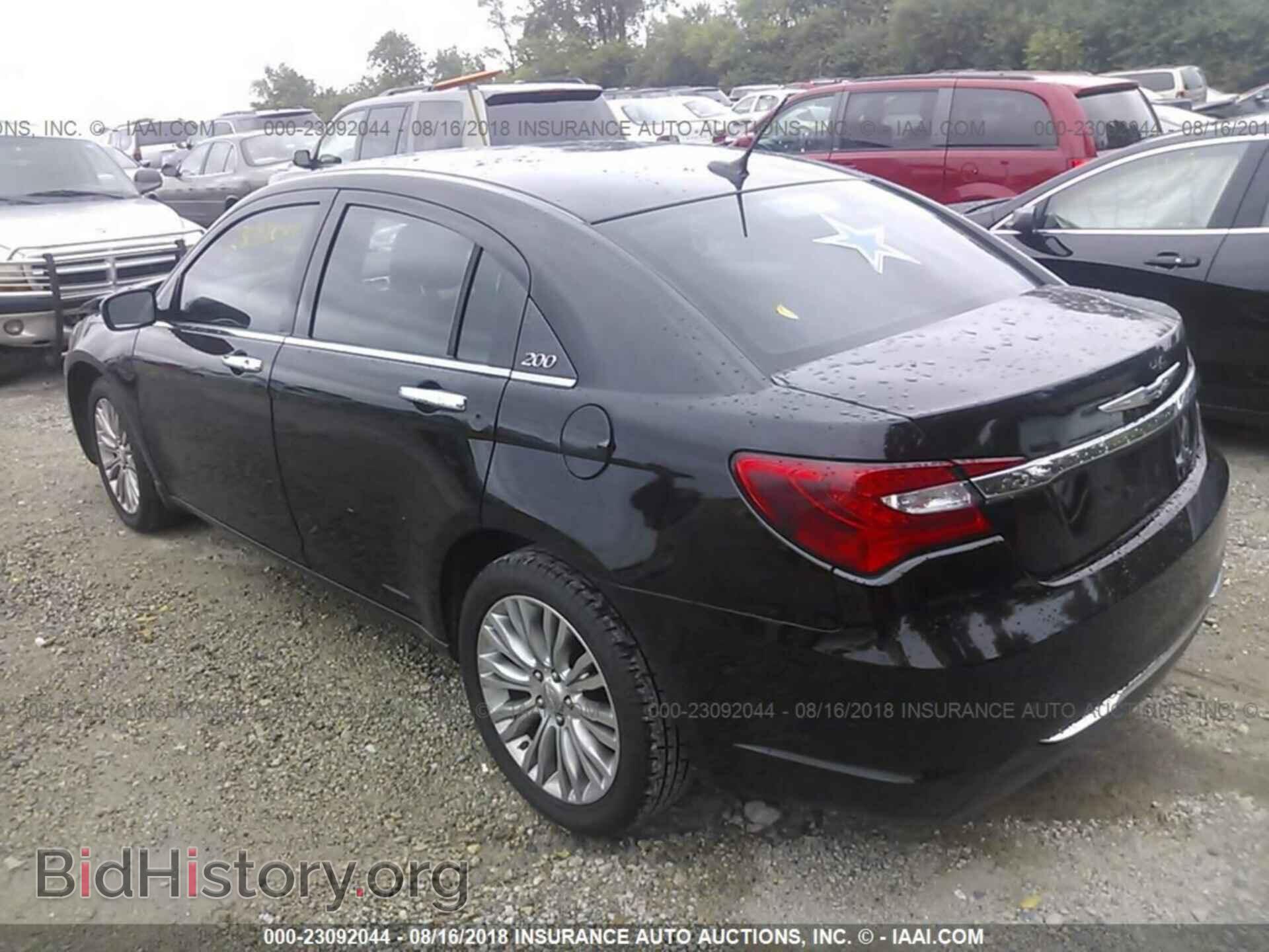 2012 Chrysler 200 - VIN: 1C3CCBCB5CN330080 - Фото 3