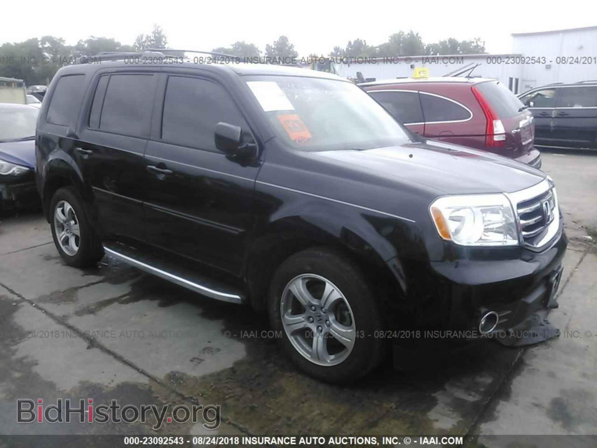 Фотография 5FNYF4H67CB046402 - Honda Pilot 2012