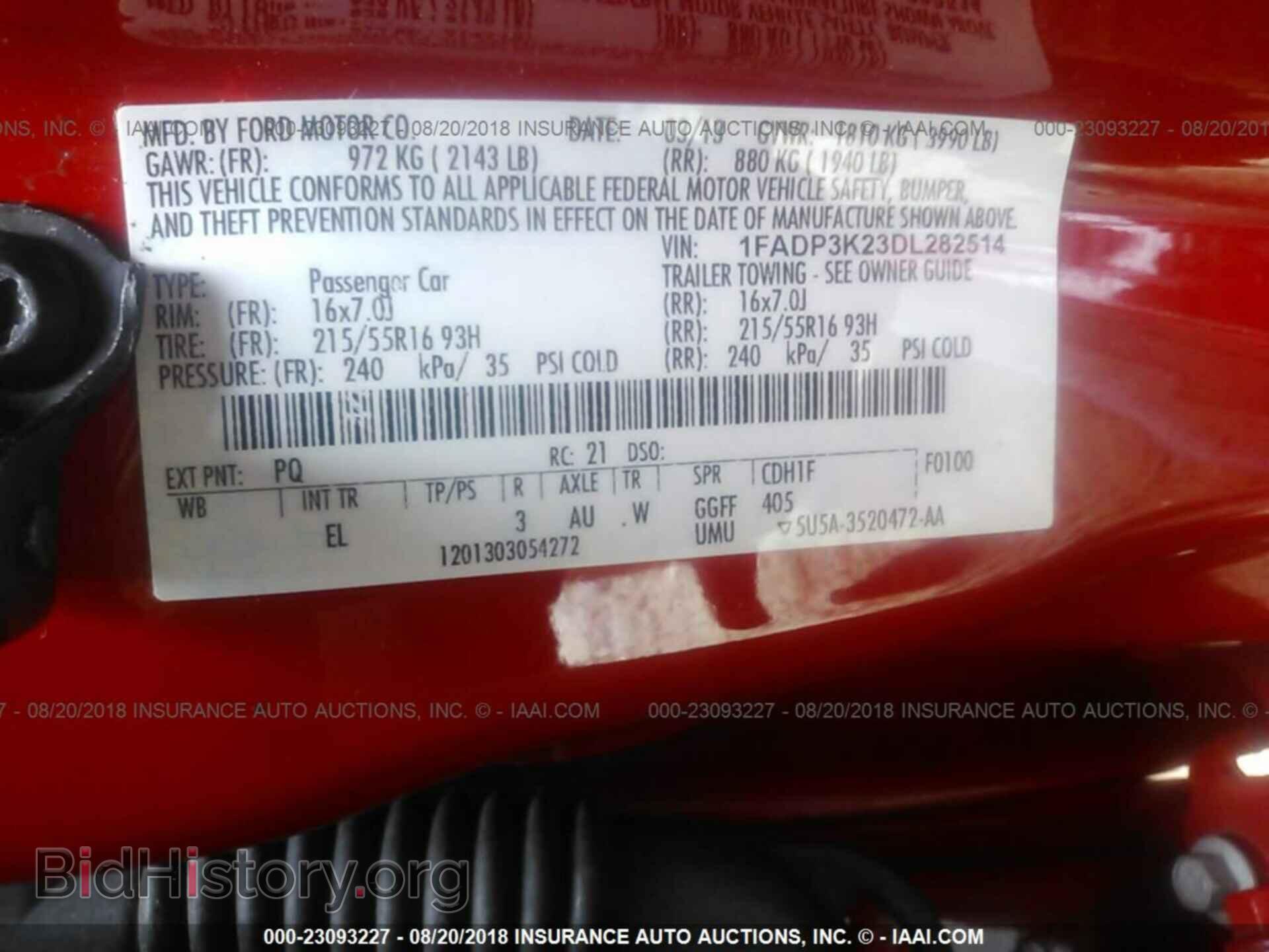 2013 Ford Focus - VIN: 1FADP3K23DL282514 - Фото 9