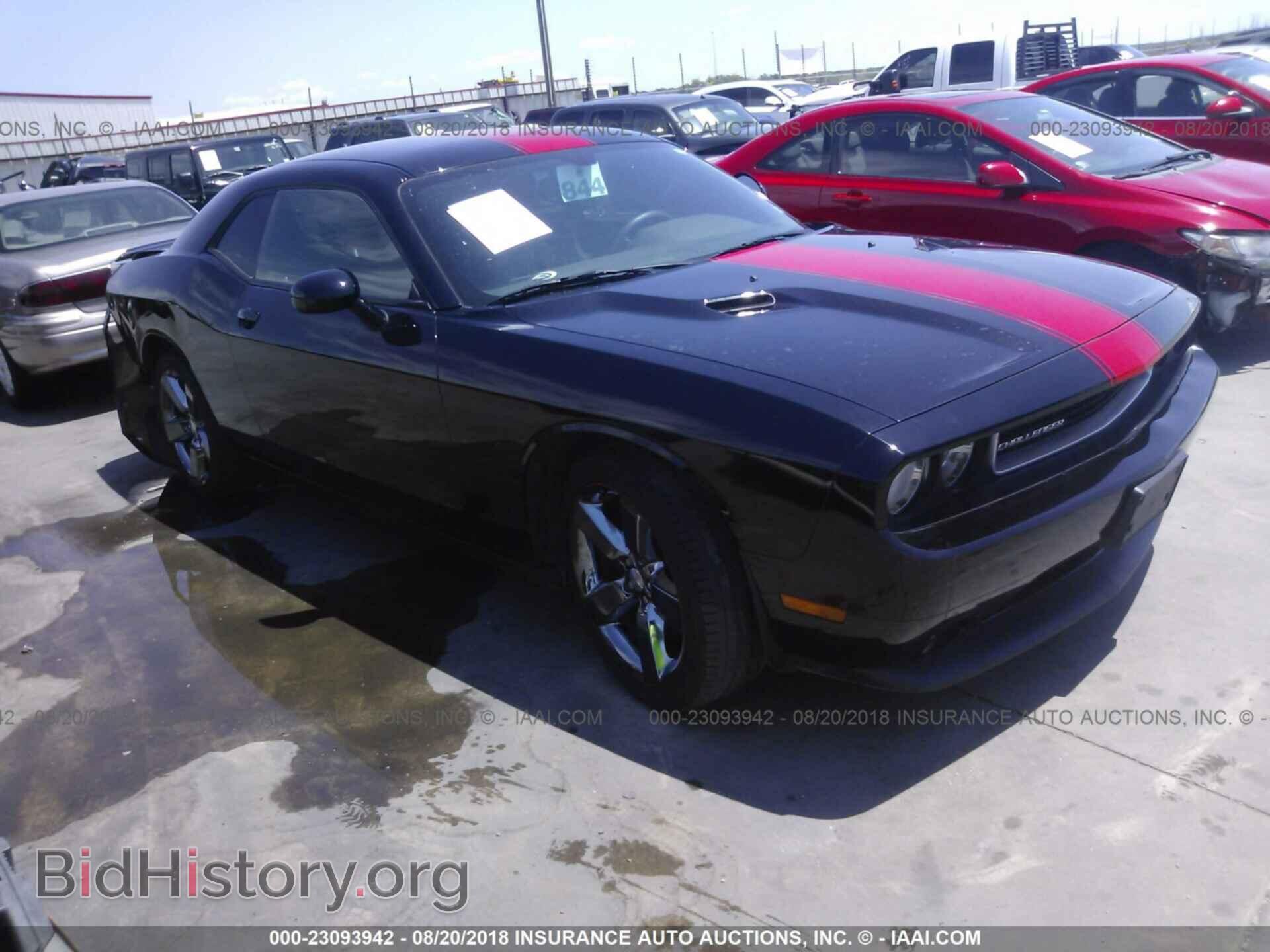 Фотография 2C3CDYAG6CH267501 - Dodge Challenger 2012
