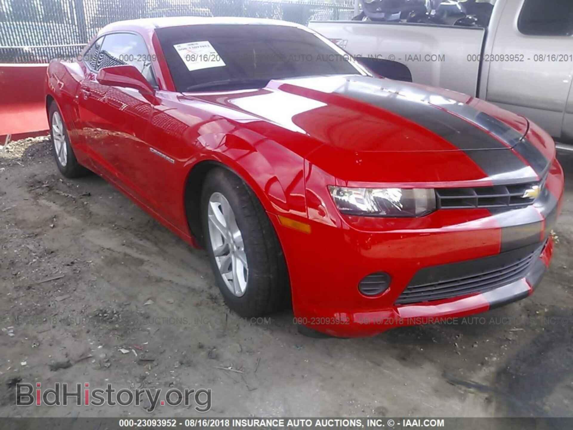 Фотография 2G1FB1E34F9232461 - Chevrolet Camaro 2015
