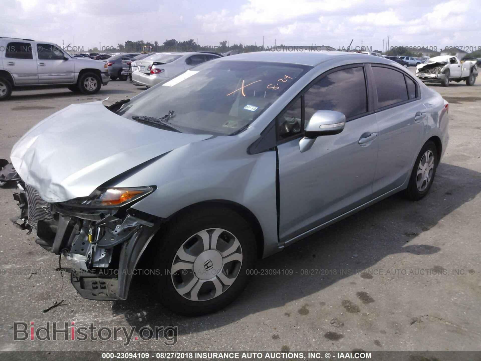 2012 Honda Civic - VIN: JHMFB4F25CS008395 - Фото 2