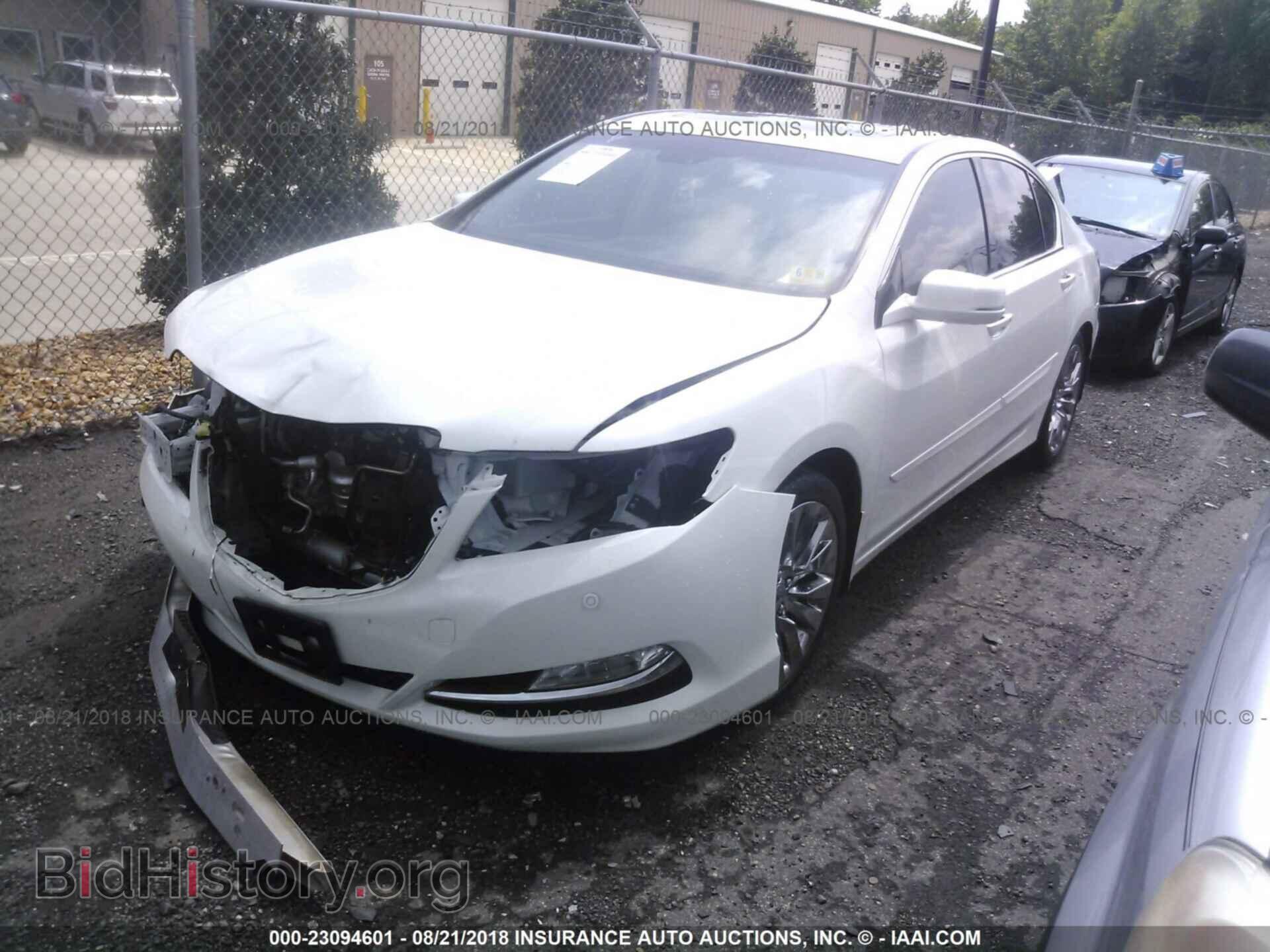 2014 Acura Rlx - VIN: JH4KC1F90EC005411 - Фото 2