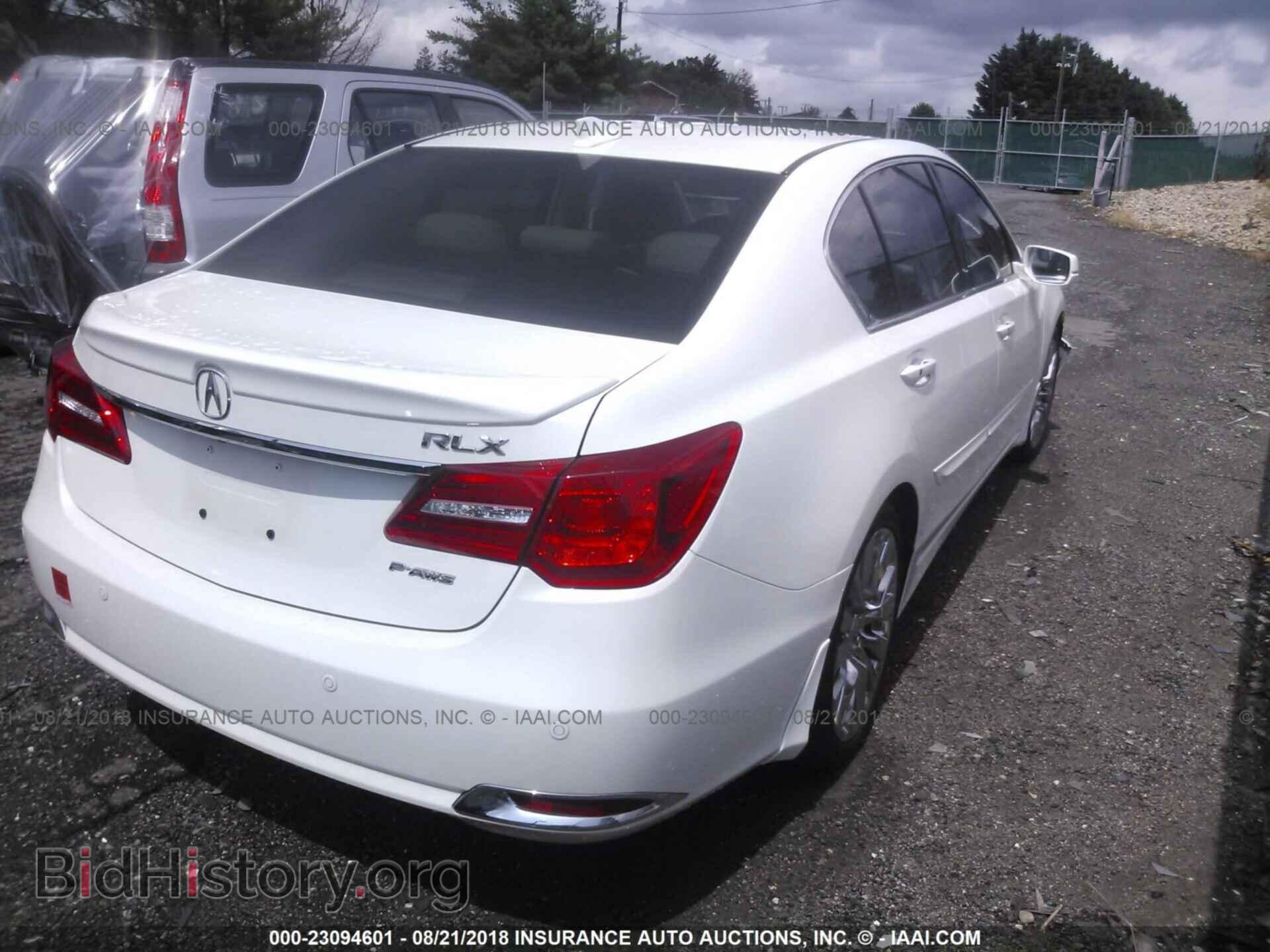 2014 Acura Rlx - VIN: JH4KC1F90EC005411 - Фото 4