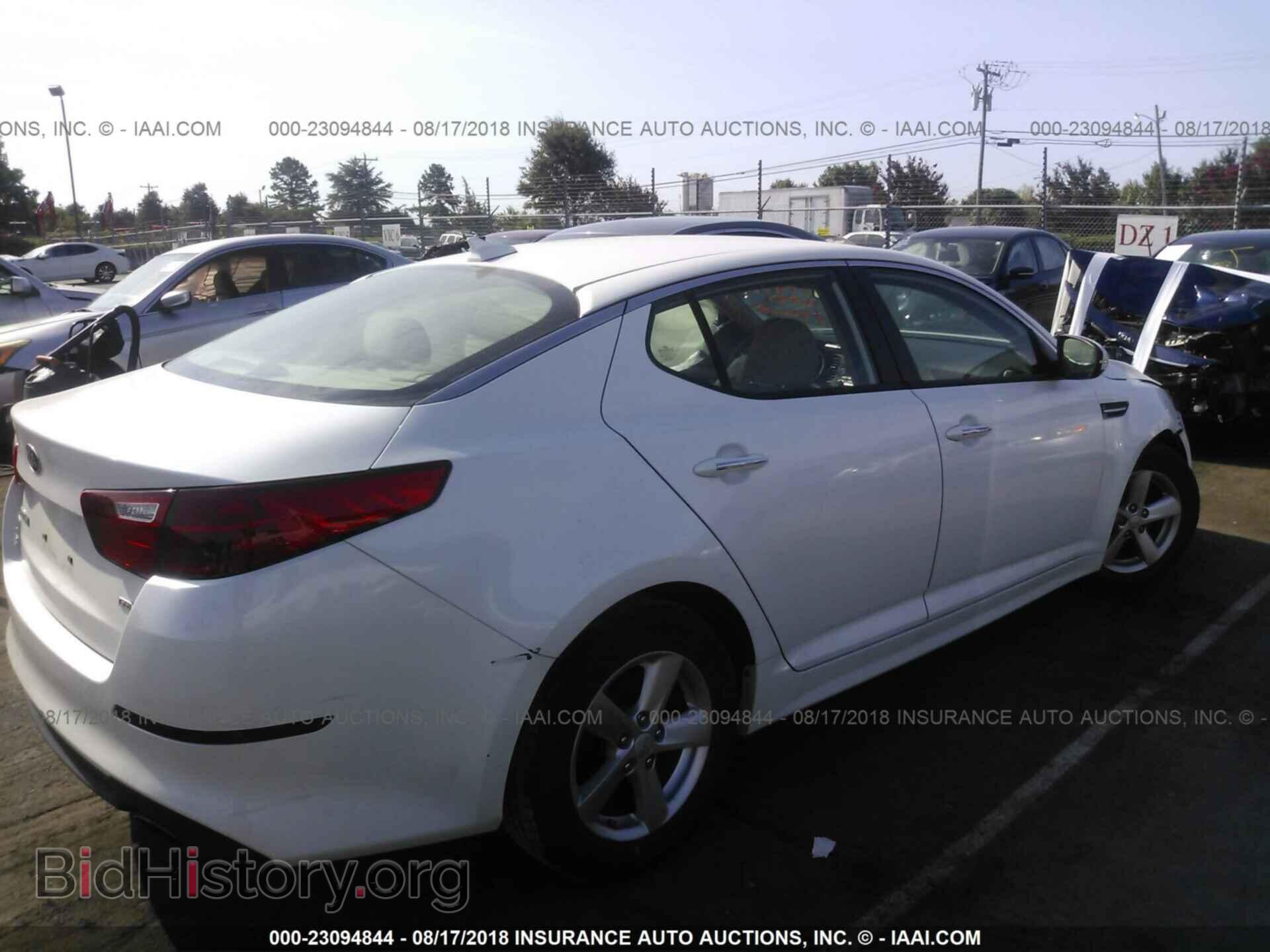 2014 KIA OPTIMA - VIN: KNAGM4A71E5522911 - Фото 4