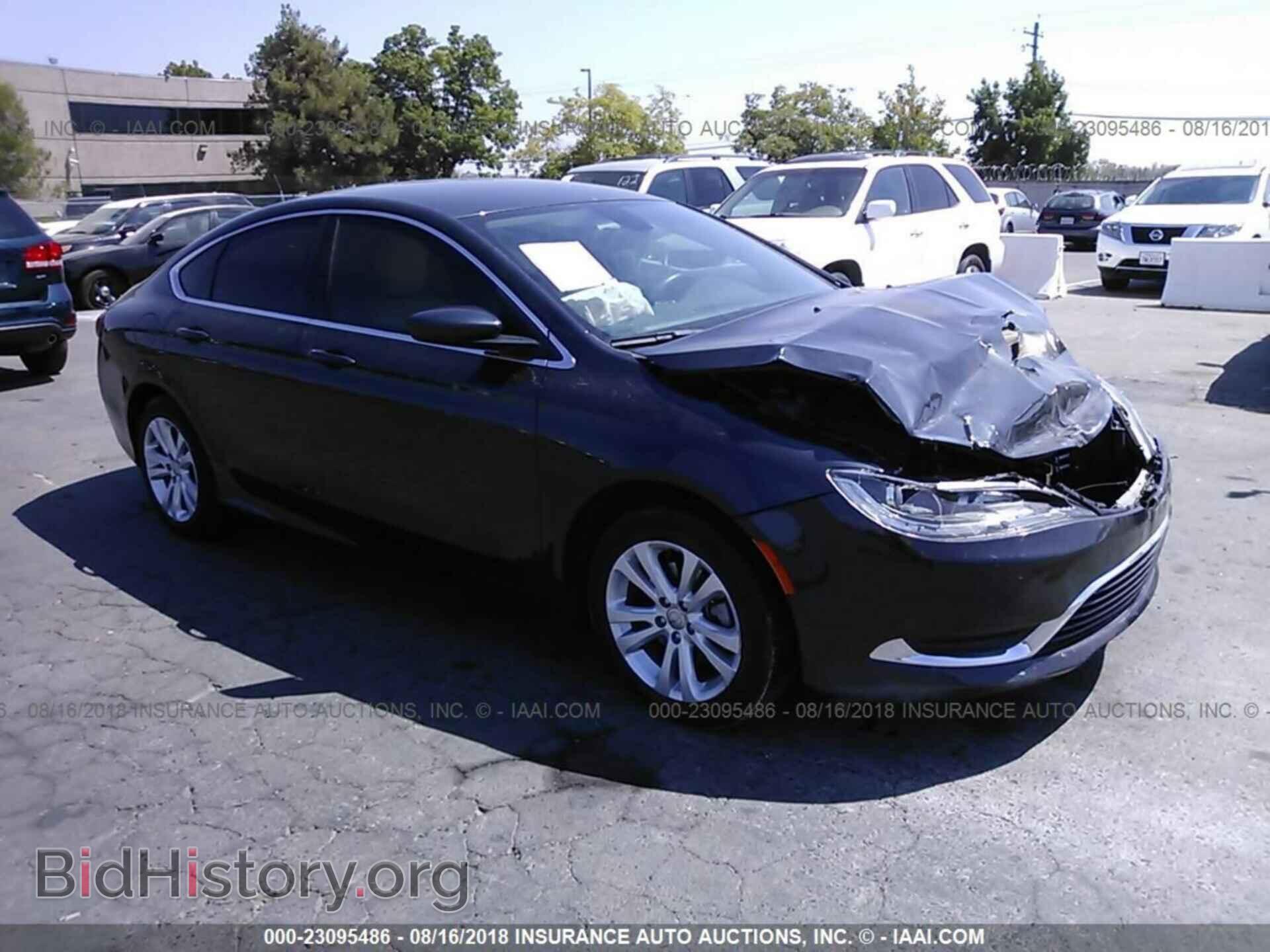 Фотография 1C3CCCAB2GN184672 - Chrysler 200 2016