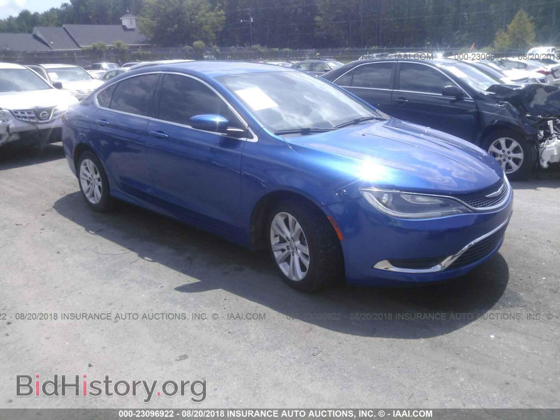 Фотография 1C3CCCAB9FN507713 - Chrysler 200 2015