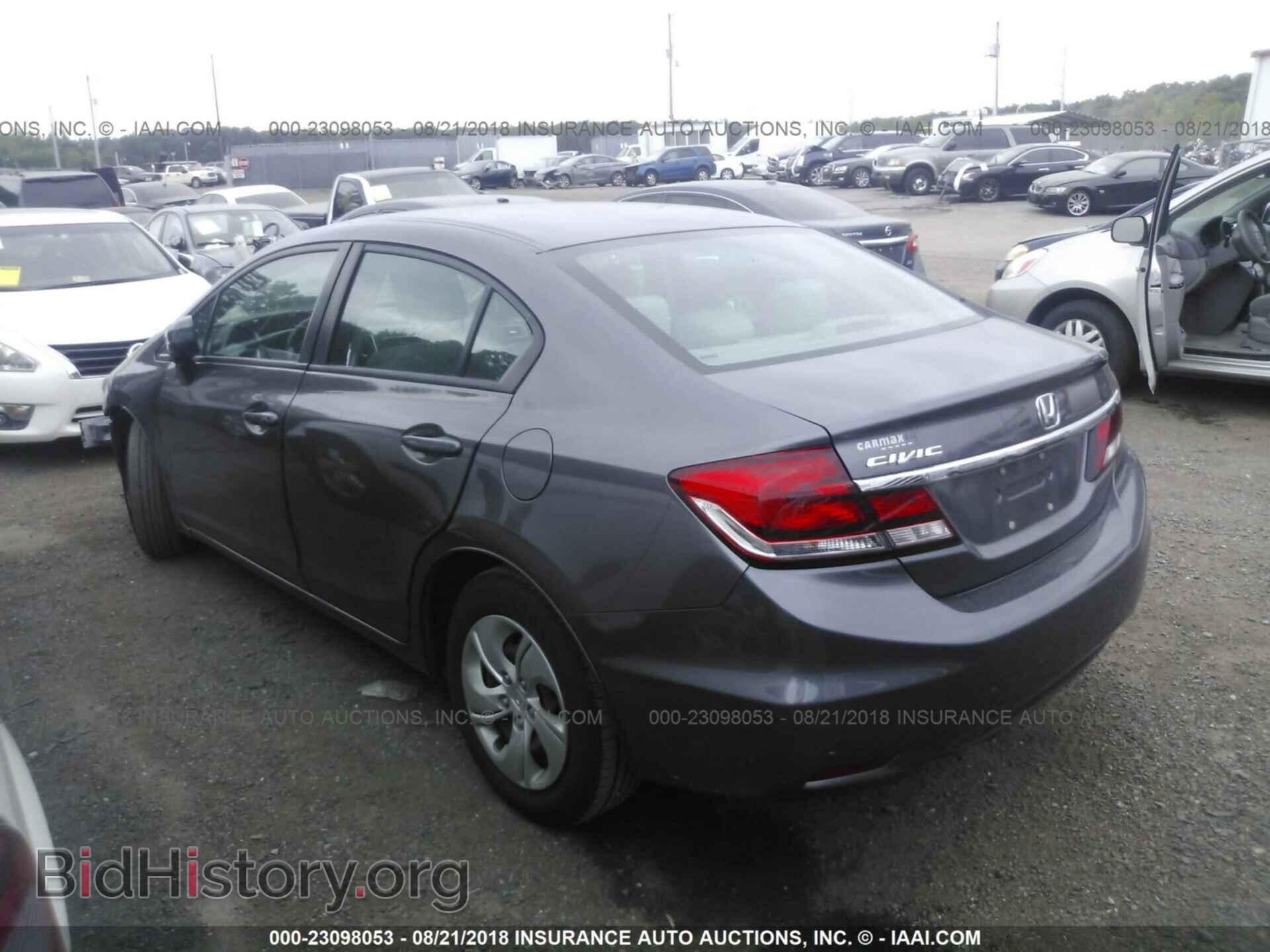 2014 Honda Civic - VIN: 2HGFB2F56EH541982 - Фото 3