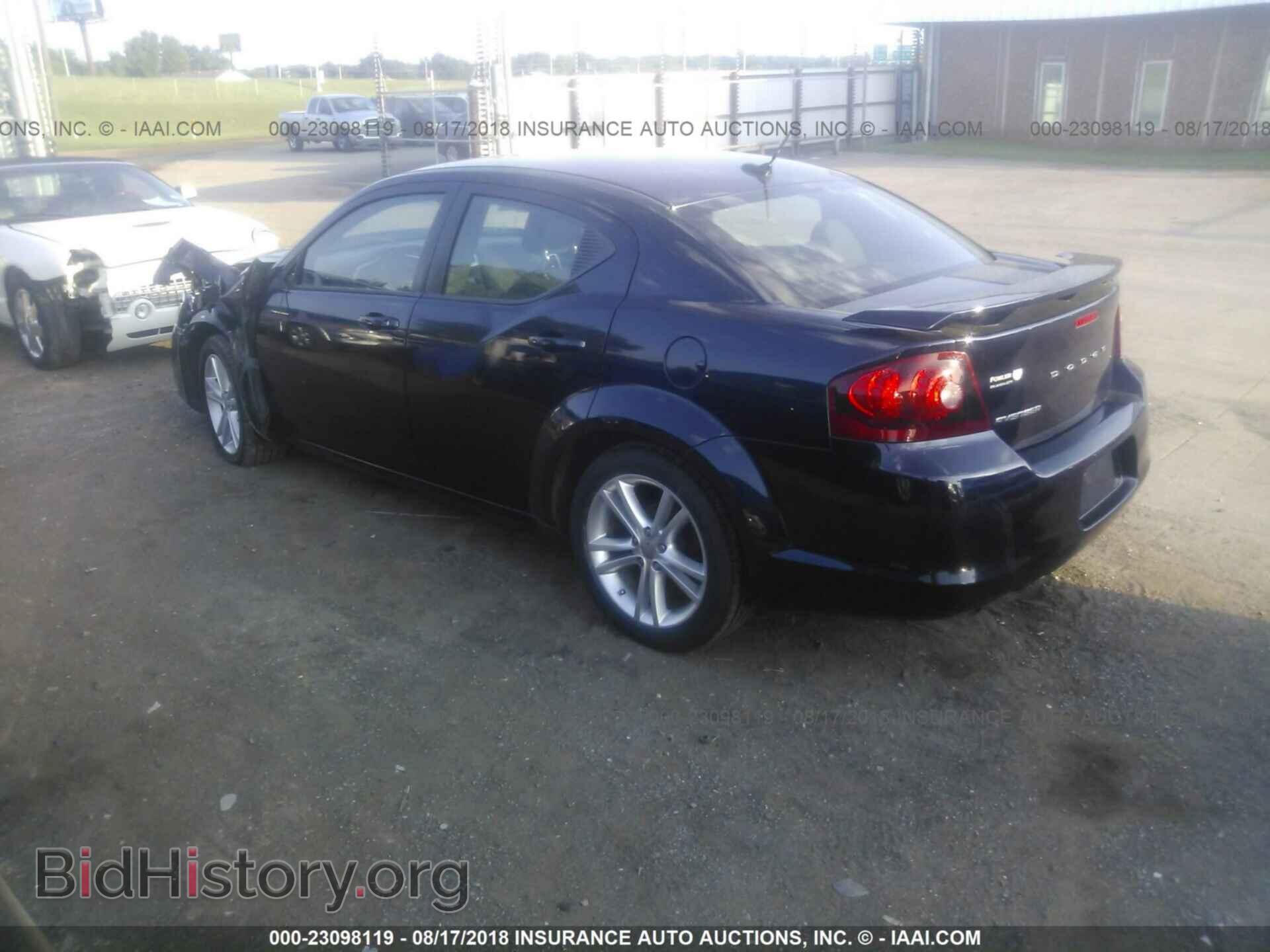 2012 Dodge Avenger - VIN: 1C3CDZAG4CN314795 - Фото 3