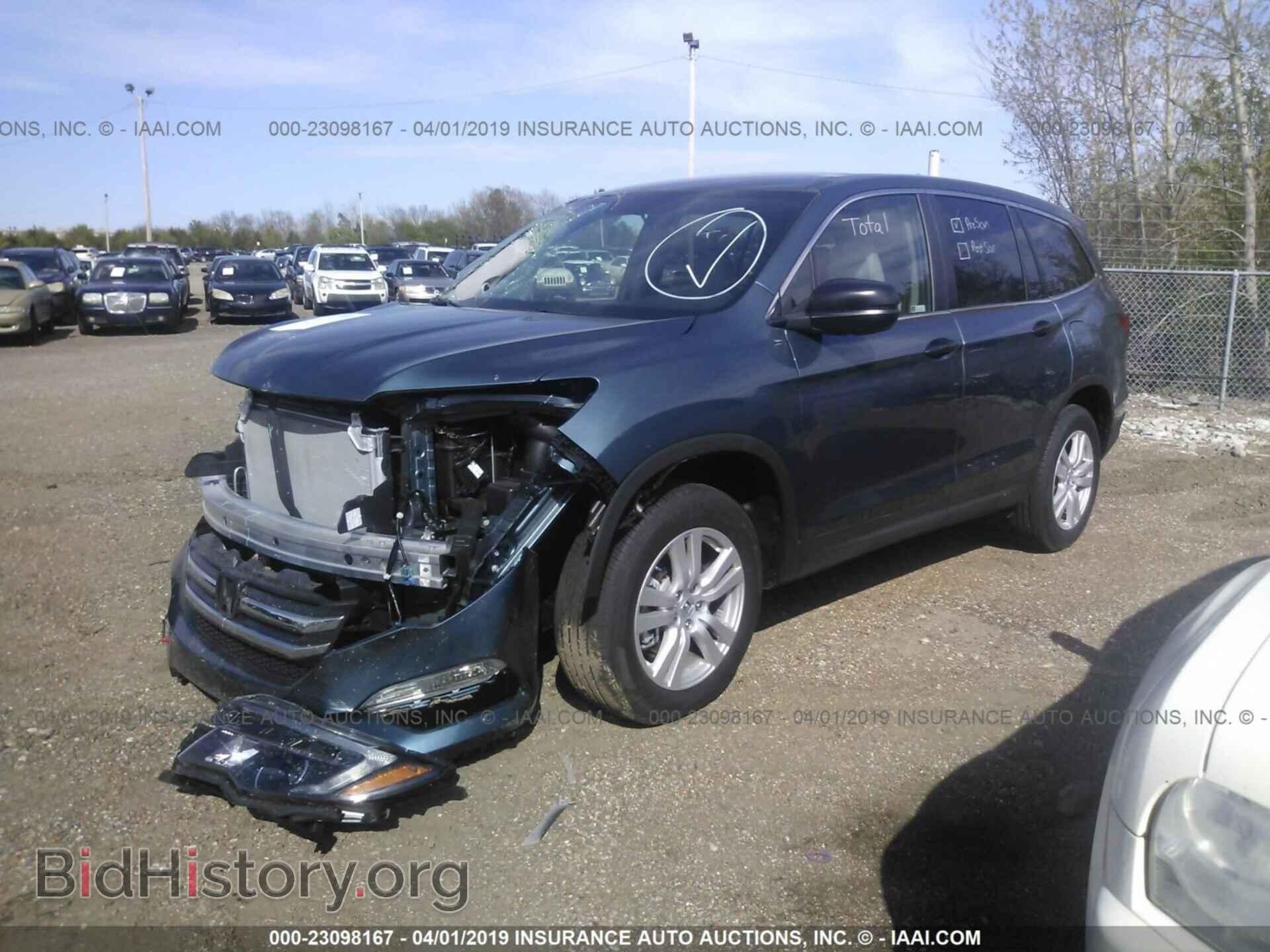 2018 HONDA PILOT - VIN: 5FNYF5H1XJB024725 - Фото 2