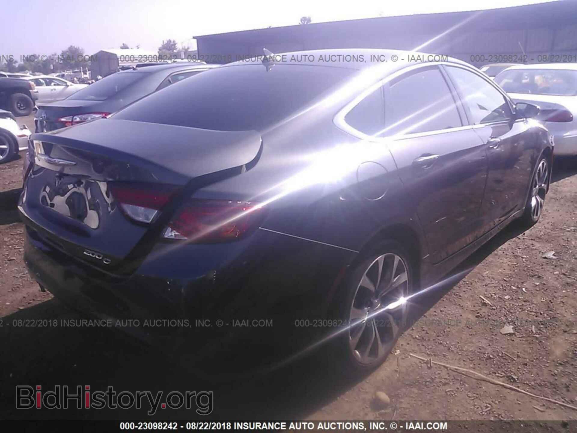 2015 Chrysler 200 - VIN: 1C3CCCCB9FN558125 - Фото 4