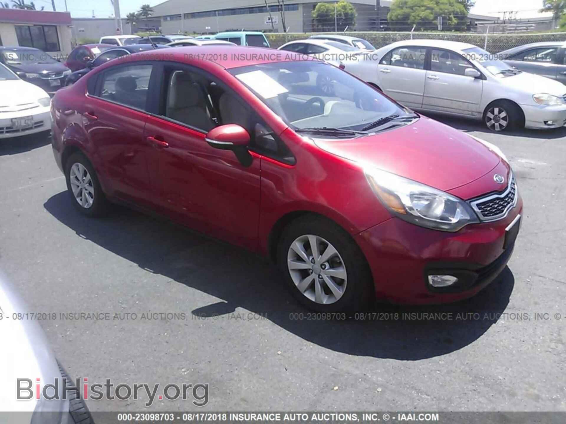 Photo KNADN4A3XD6099669 - KIA RIO 2013