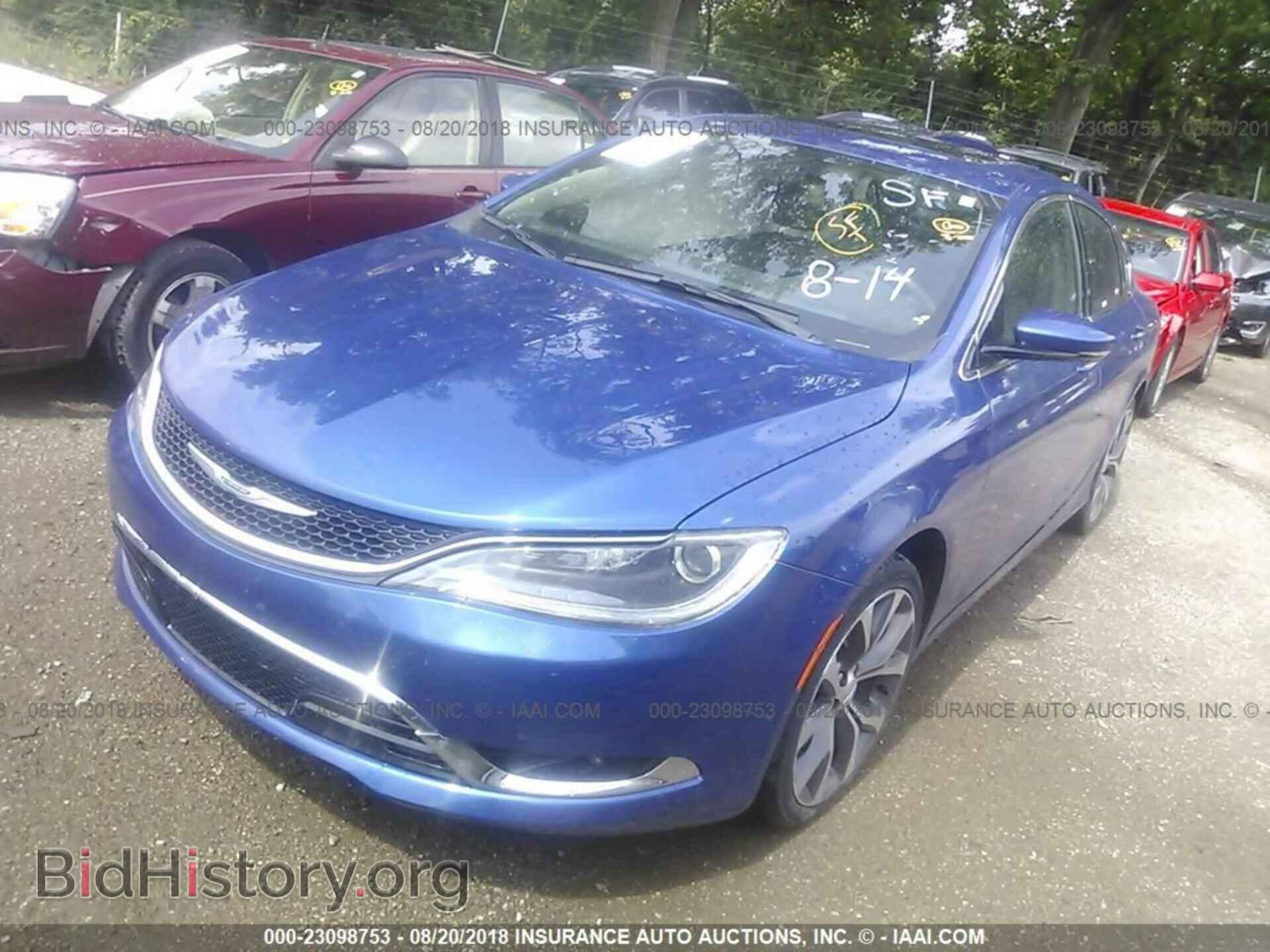 2016 Chrysler 200 - VIN: 1C3CCCCB4GN146065 - Фото 2