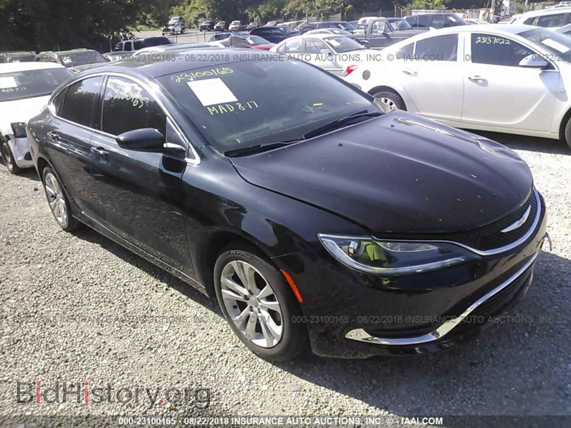 Фотография 1C3CCCABXFN604743 - Chrysler 200 2015