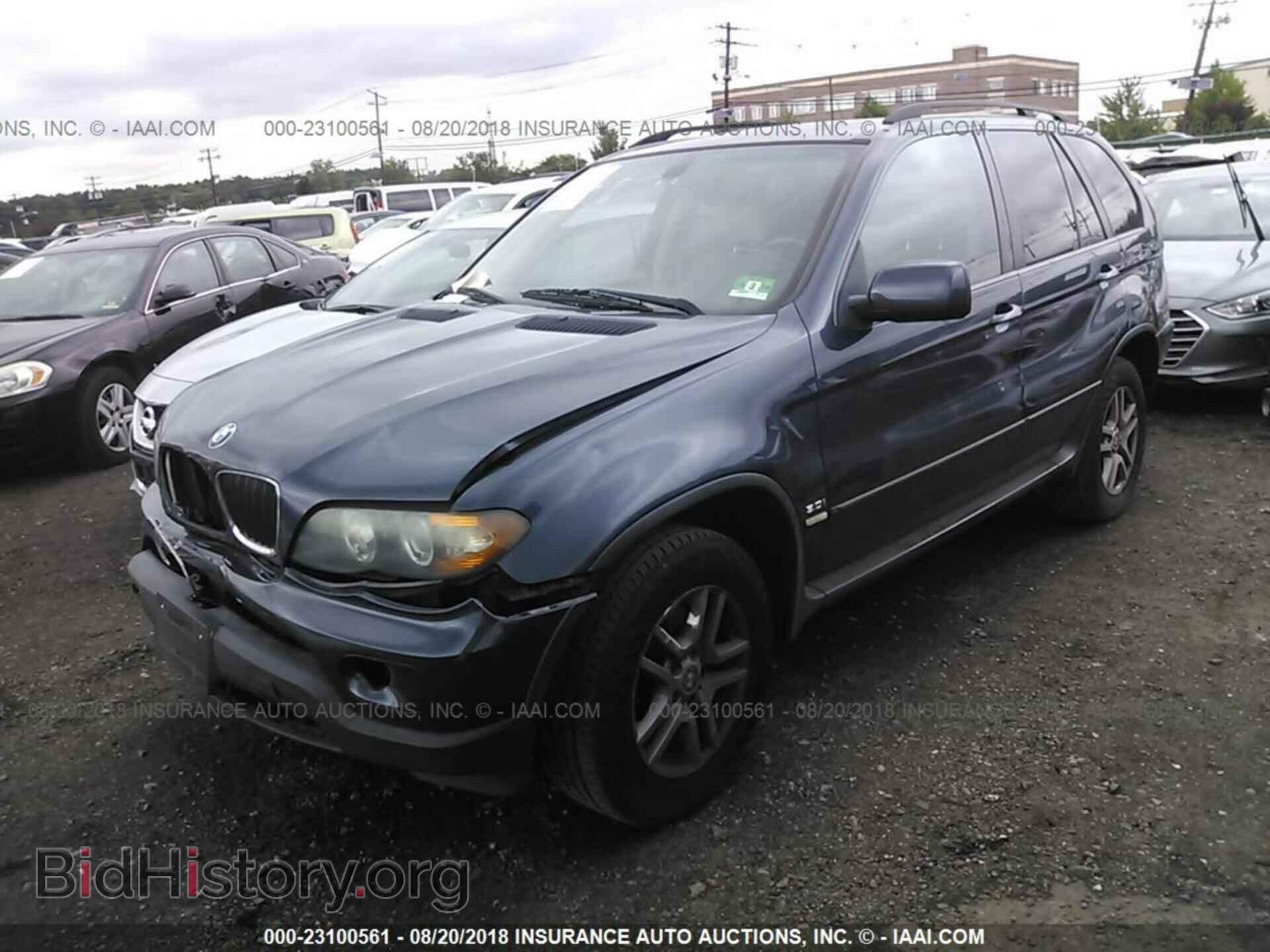 2006 BMW X5 - VIN: 5UXFA13586LY44412 - Фото 2