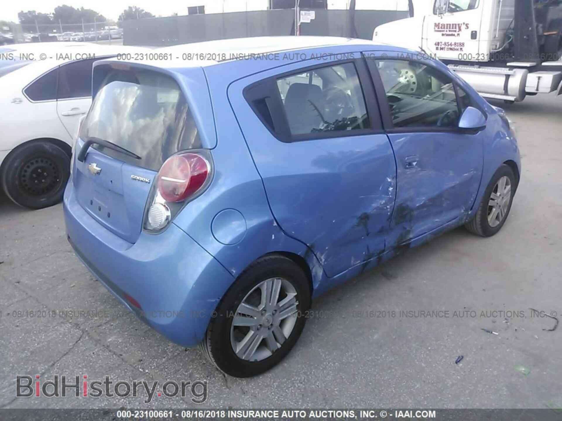 2014 CHEVROLET SPARK - VIN: KL8CD6S97EC550665 - Фото 4