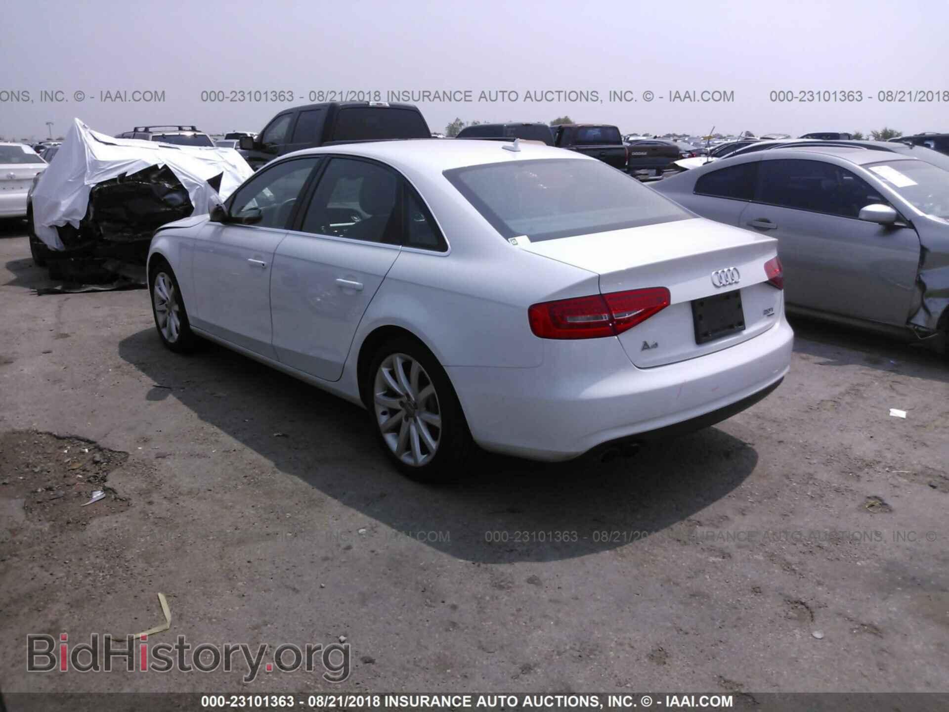 2013 Audi A4 - VIN: WAUFFAFLXDN046361 - Фото 3