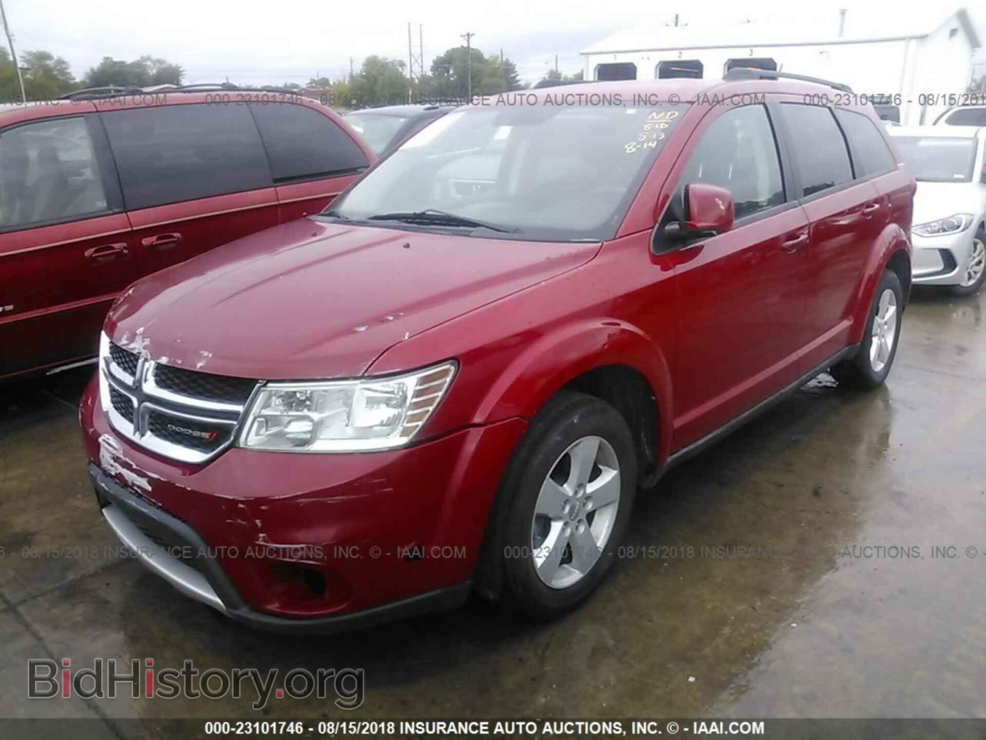 2012 Dodge Journey - VIN: 3C4PDDBG9CT307596 - Фото 2
