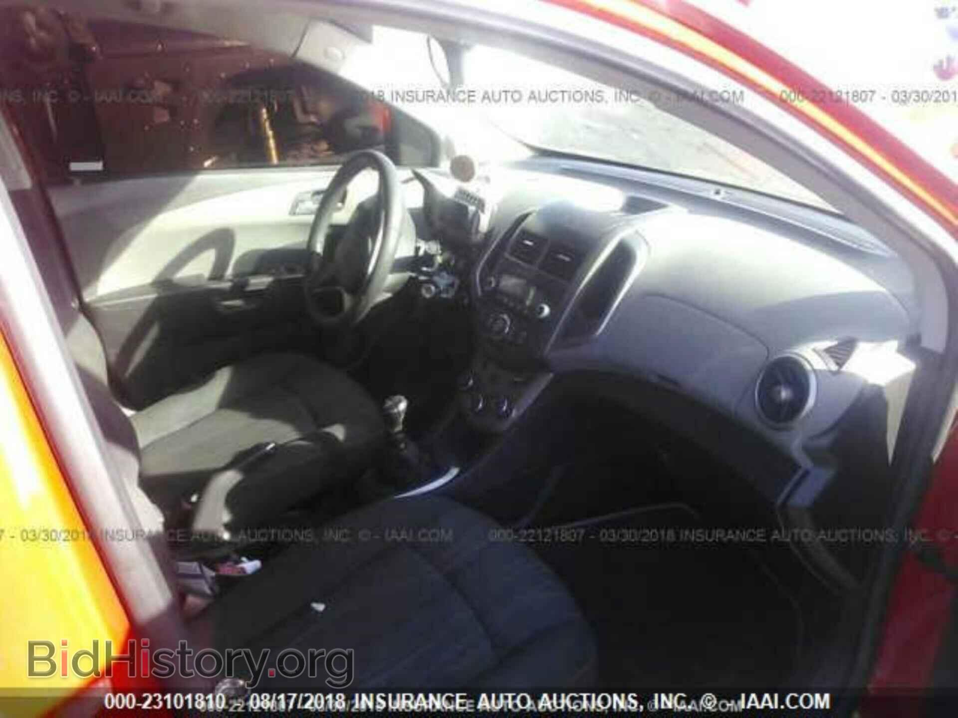2012 CHEVROLET SONIC - VIN: 1G1JD5SB0C4121248 - Фото 5