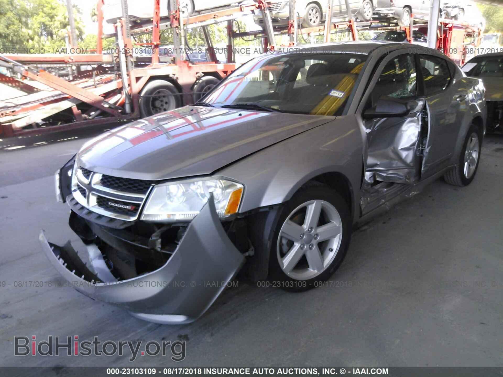 2013 Dodge Avenger - VIN: 1C3CDZAB0DN712379 - Фото 2