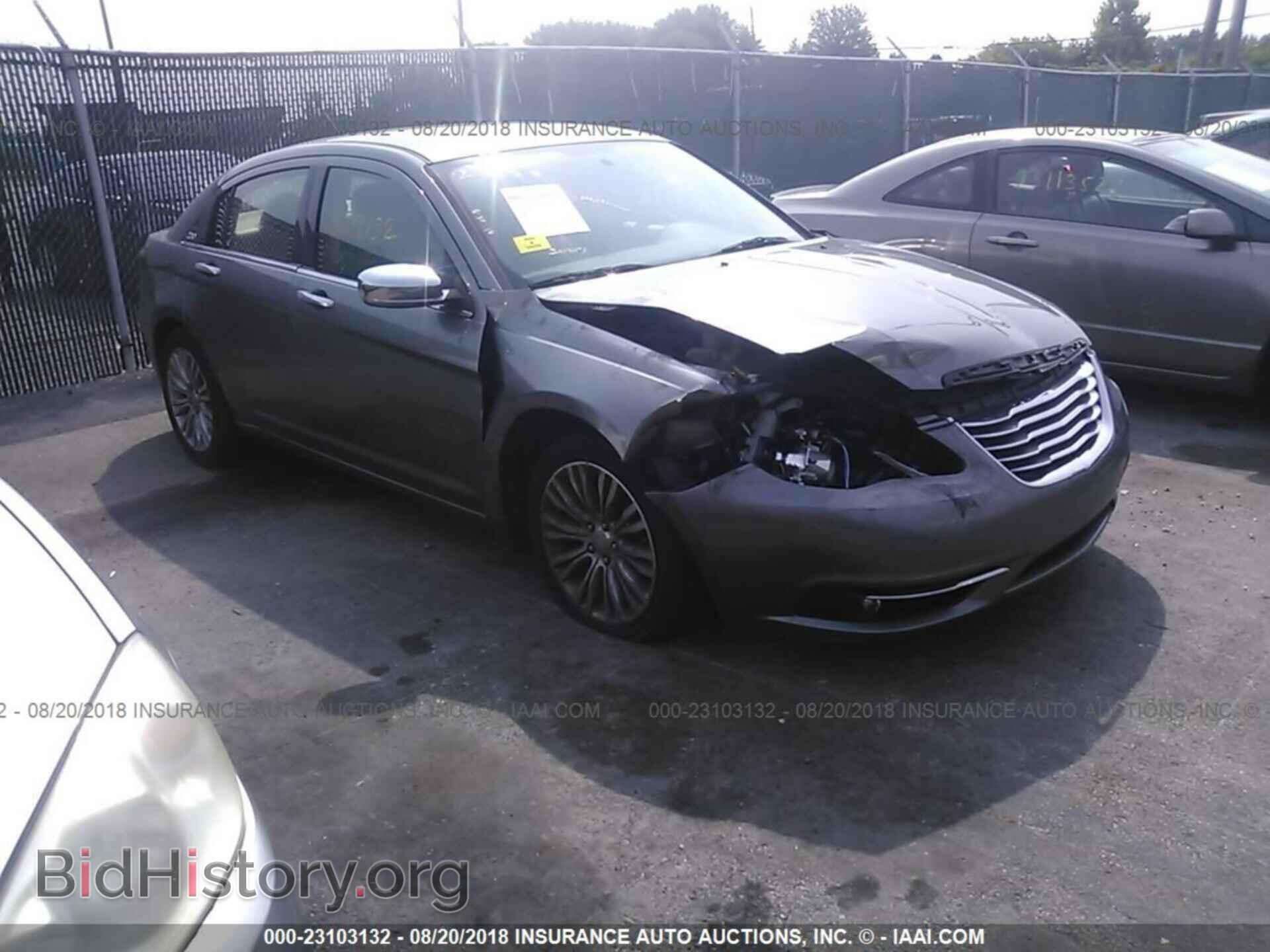 Фотография 1C3CCBCBXCN162968 - Chrysler 200 2012
