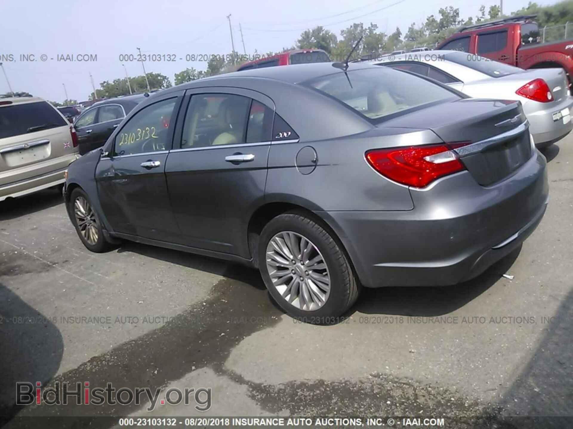 2012 Chrysler 200 - VIN: 1C3CCBCBXCN162968 - Фото 3