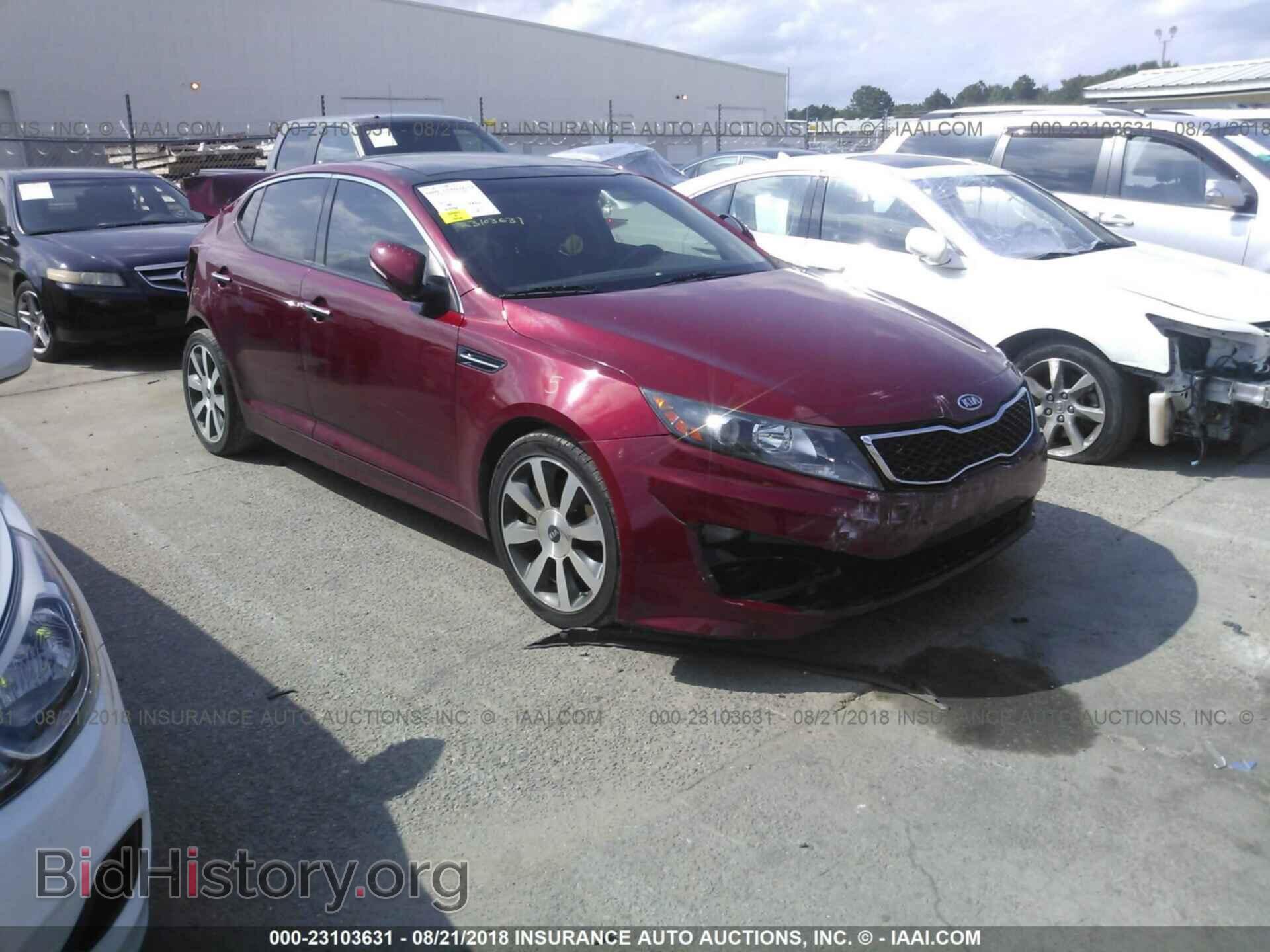 Фотография 5XXGR4A62CG086090 - Kia Optima 2012