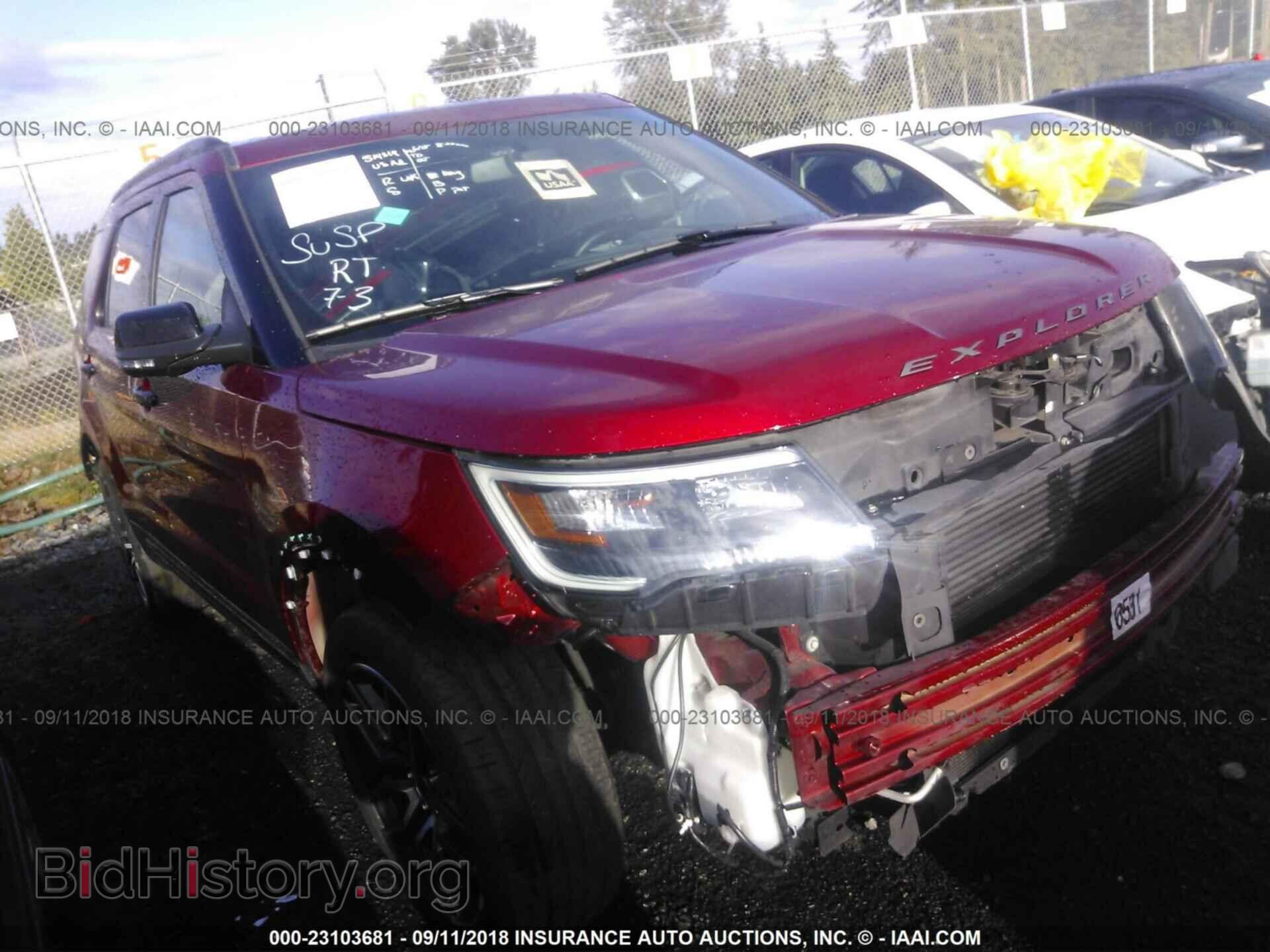 Фотография 1FM5K8GT8HGA23412 - Ford Explorer 2017