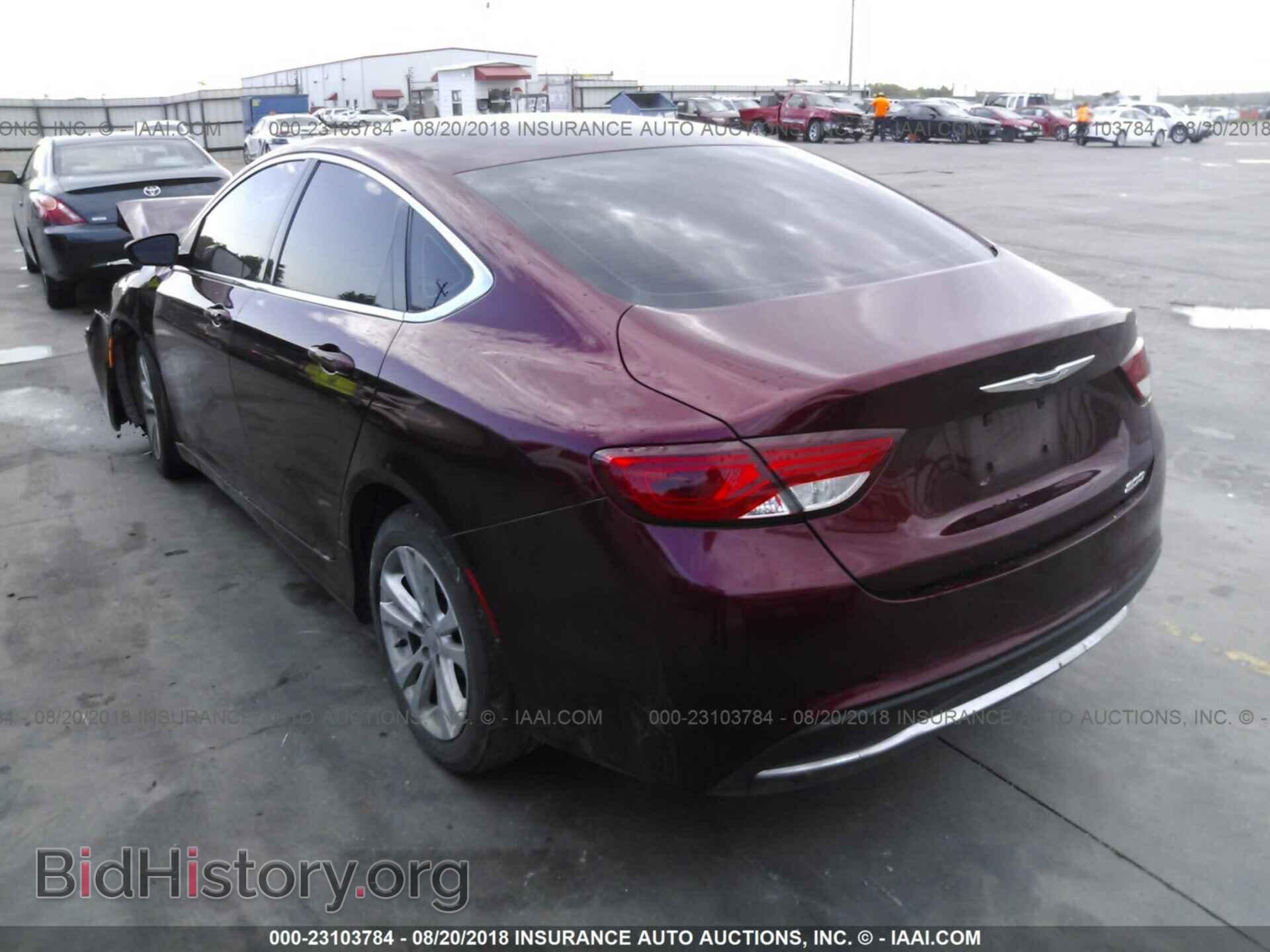 2015 Chrysler 200 - VIN: 1C3CCCAB7FN622990 - Фото 2
