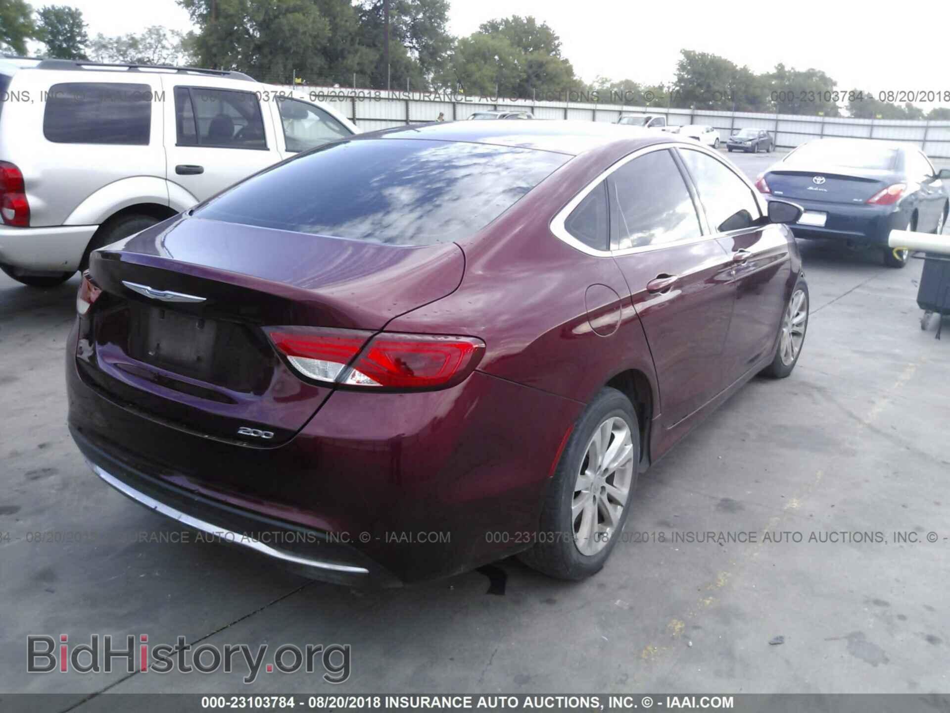 2015 Chrysler 200 - VIN: 1C3CCCAB7FN622990 - Фото 3