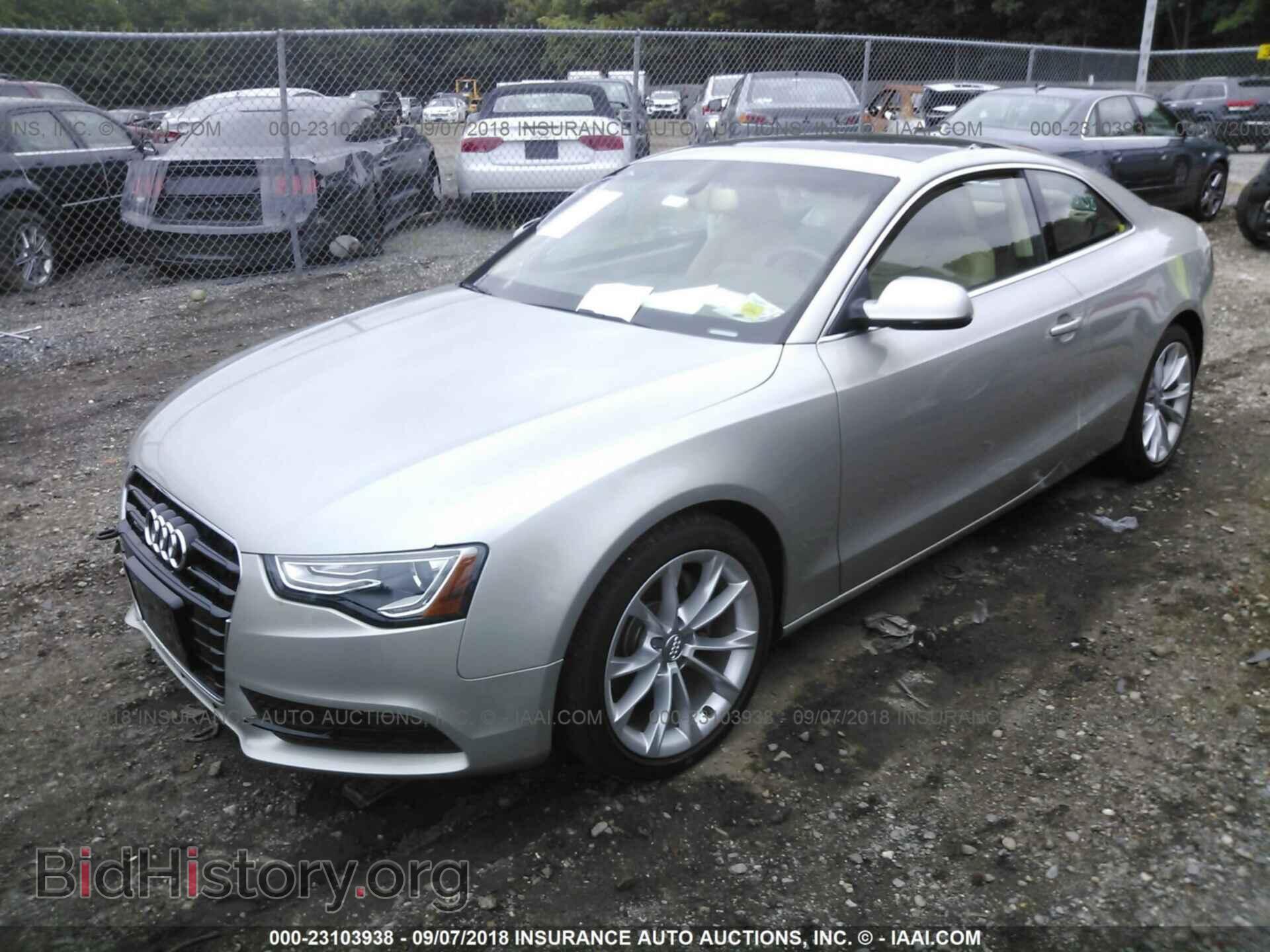 2014 AUDI A5 - VIN: WAULFAFR2EA022362 - Фото 2