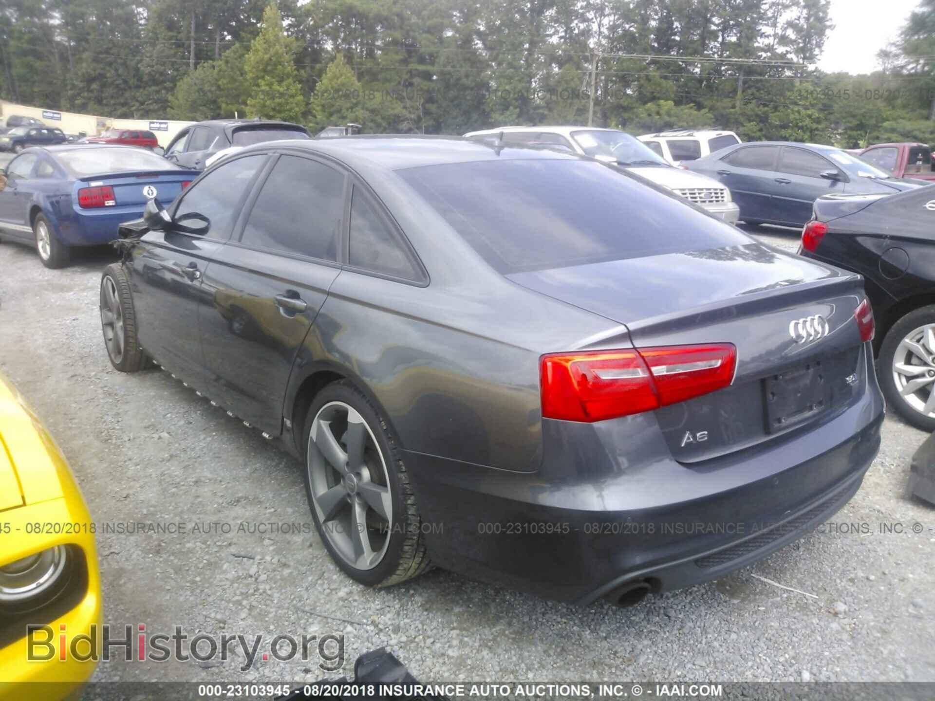 2014 Audi A6 - VIN: WAUHGAFC5EN011248 - Фото 3