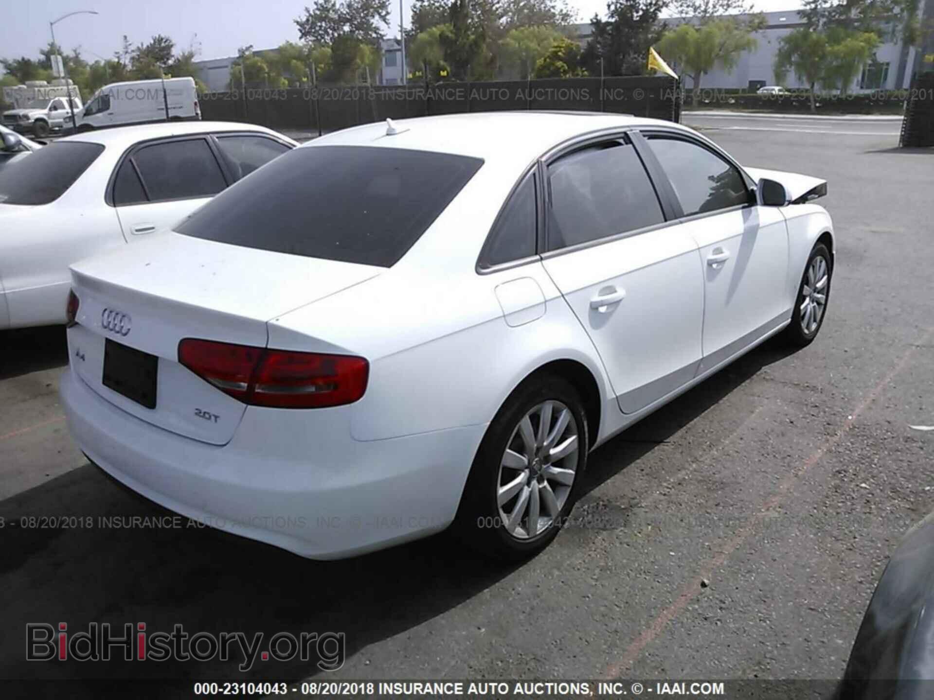 2013 Audi A4 - VIN: WAUAFAFL7DN043590 - Photo 4