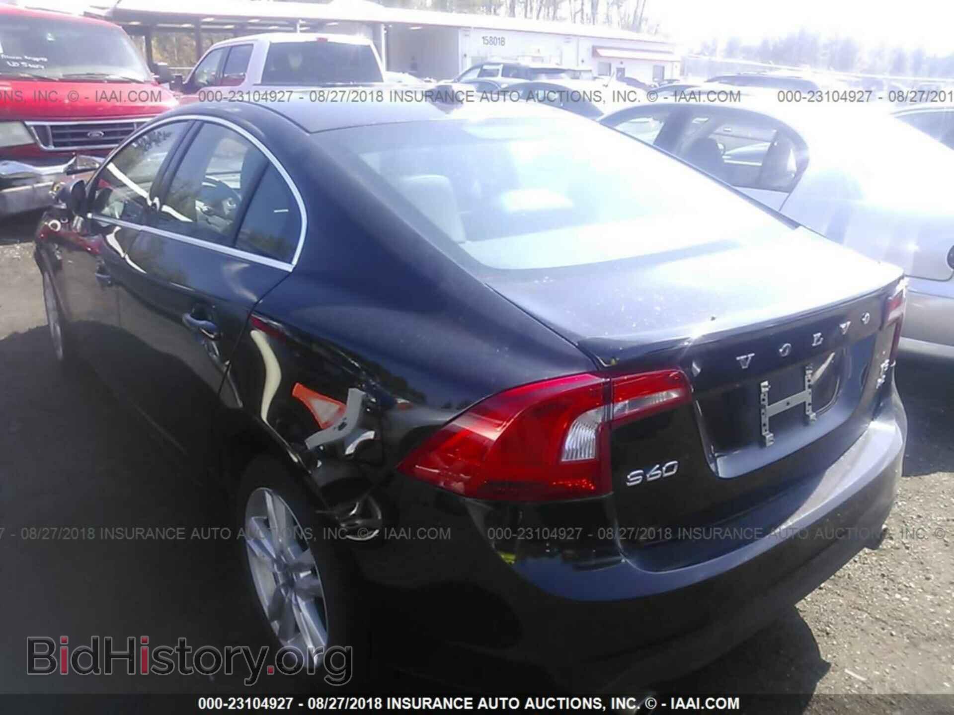 2013 Volvo S60 - VIN: YV1612FH0D2185672 - Фото 3