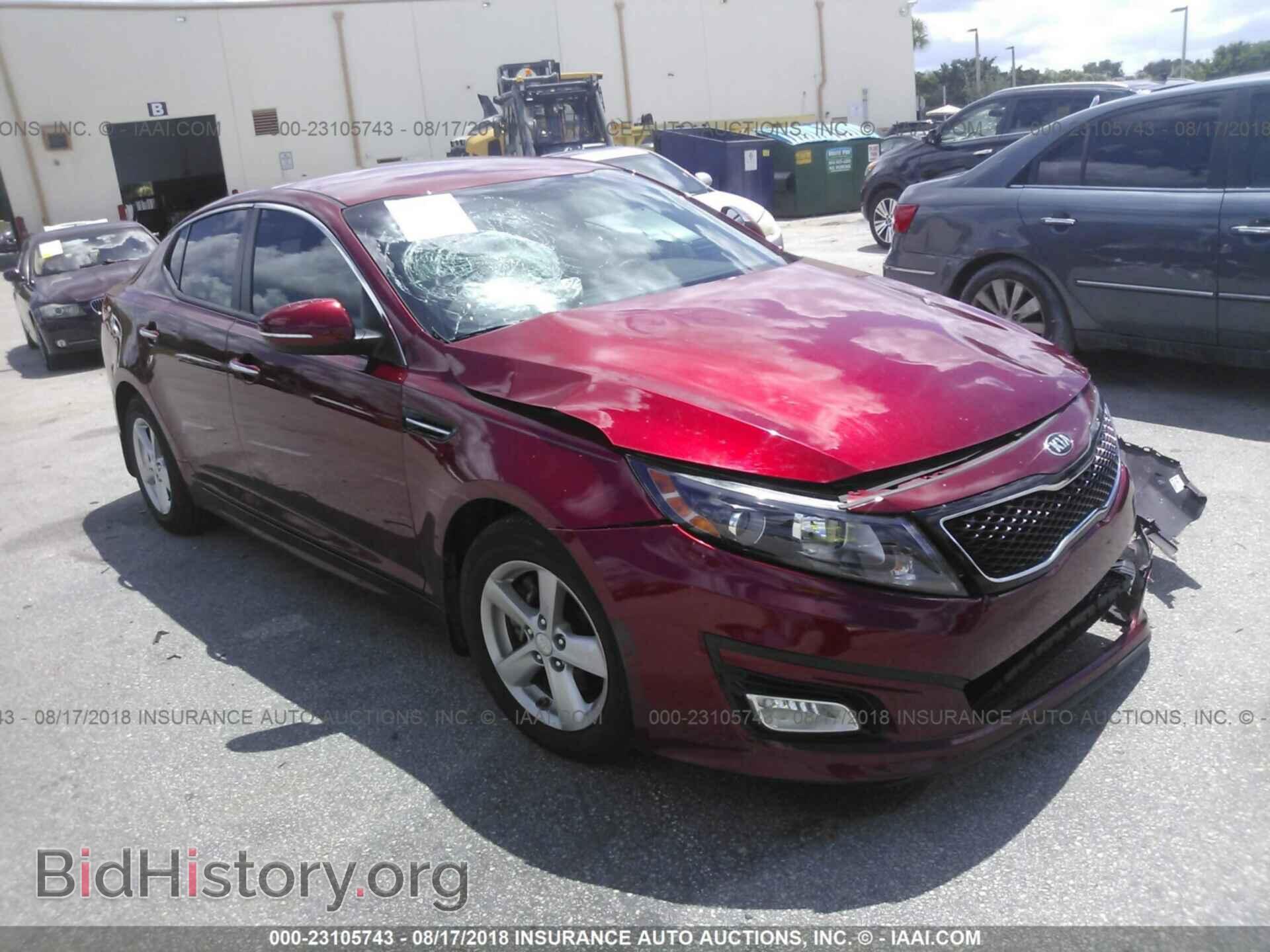 Фотография 5XXGM4A75FG494501 - Kia Optima 2015