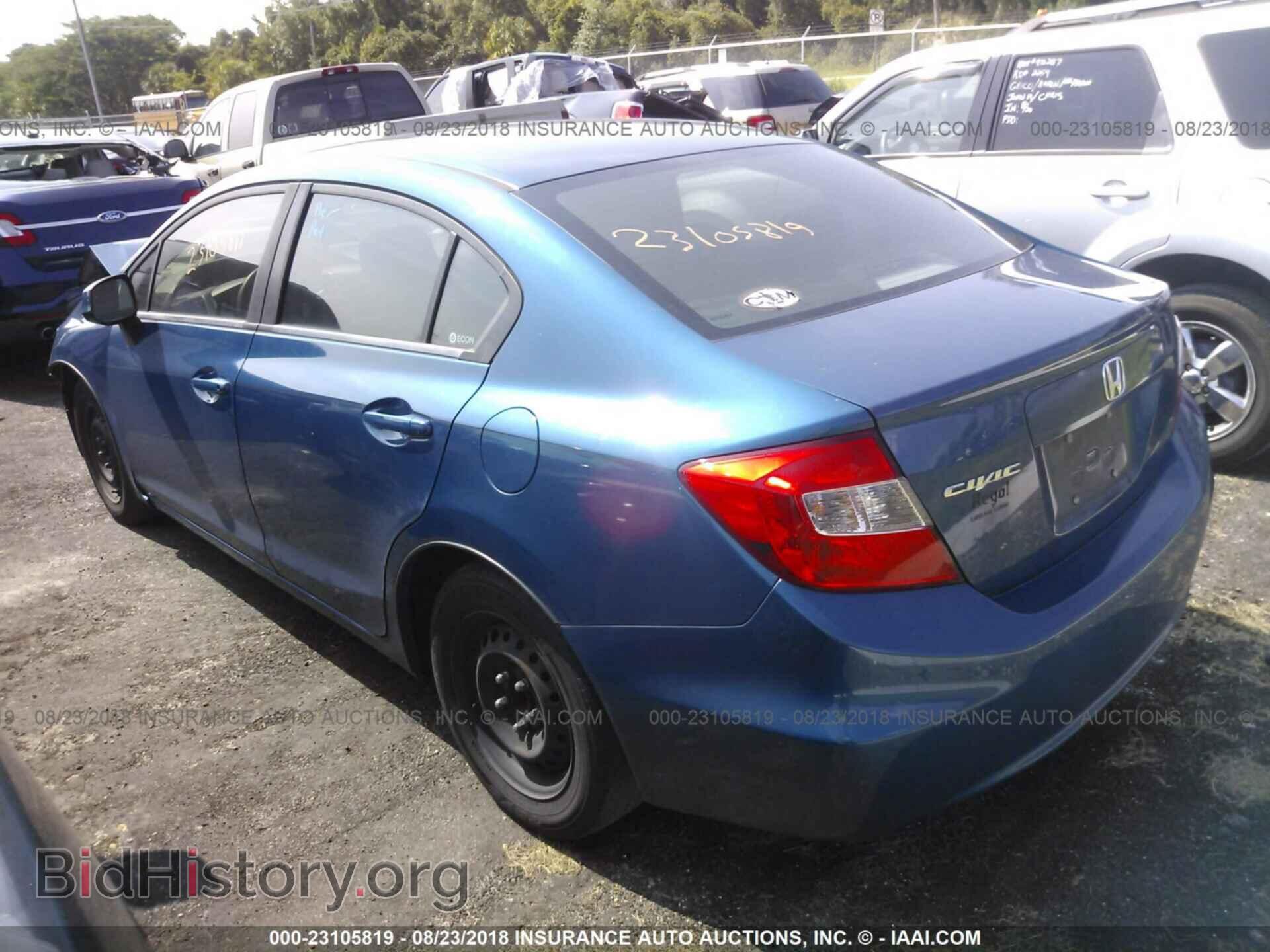 2012 Honda Civic - VIN: 19XFB2F58CE078752 - Фото 3
