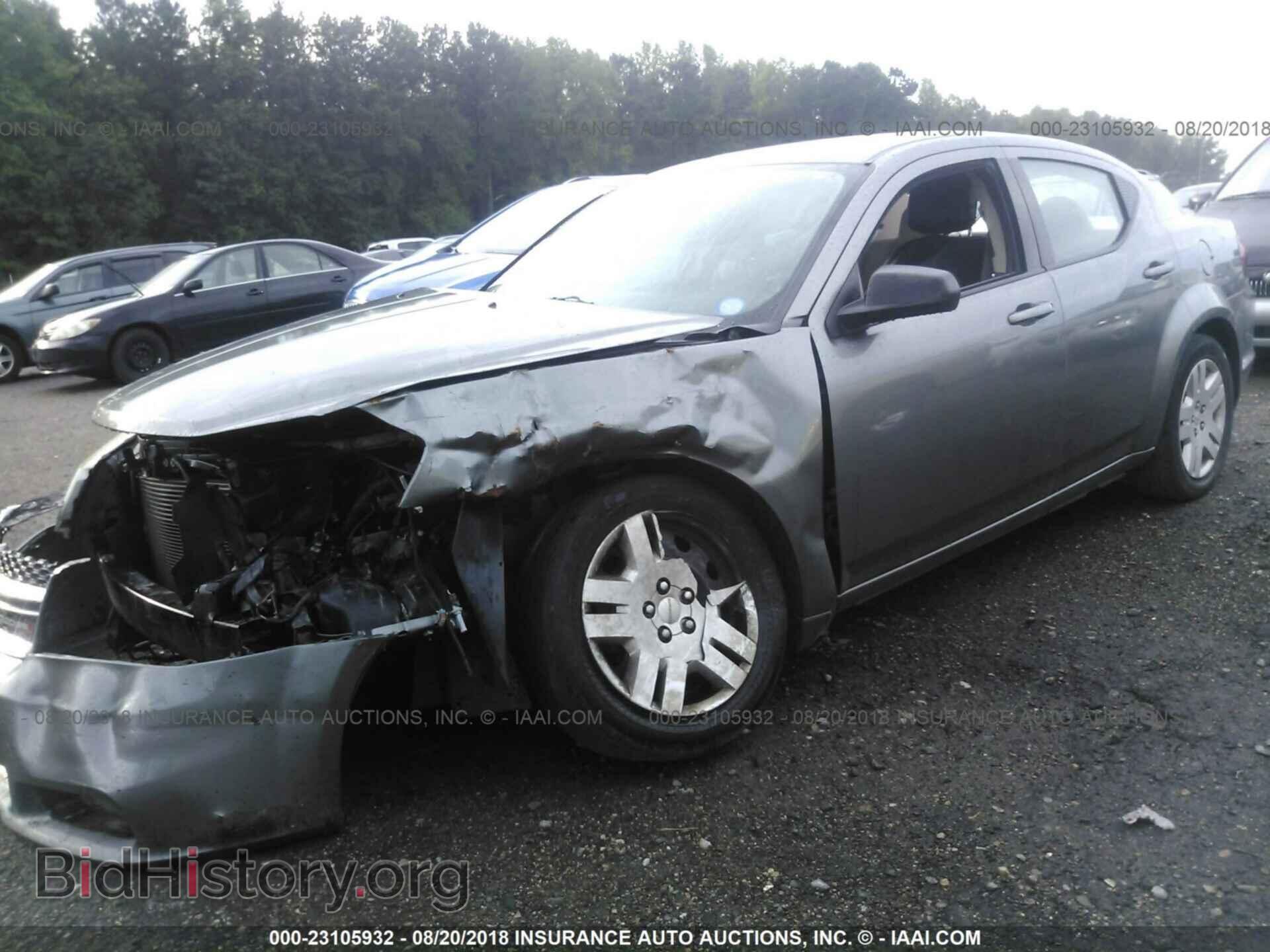 2012 Dodge Avenger - VIN: 1C3CDZAB6CN324796 - Фото 2